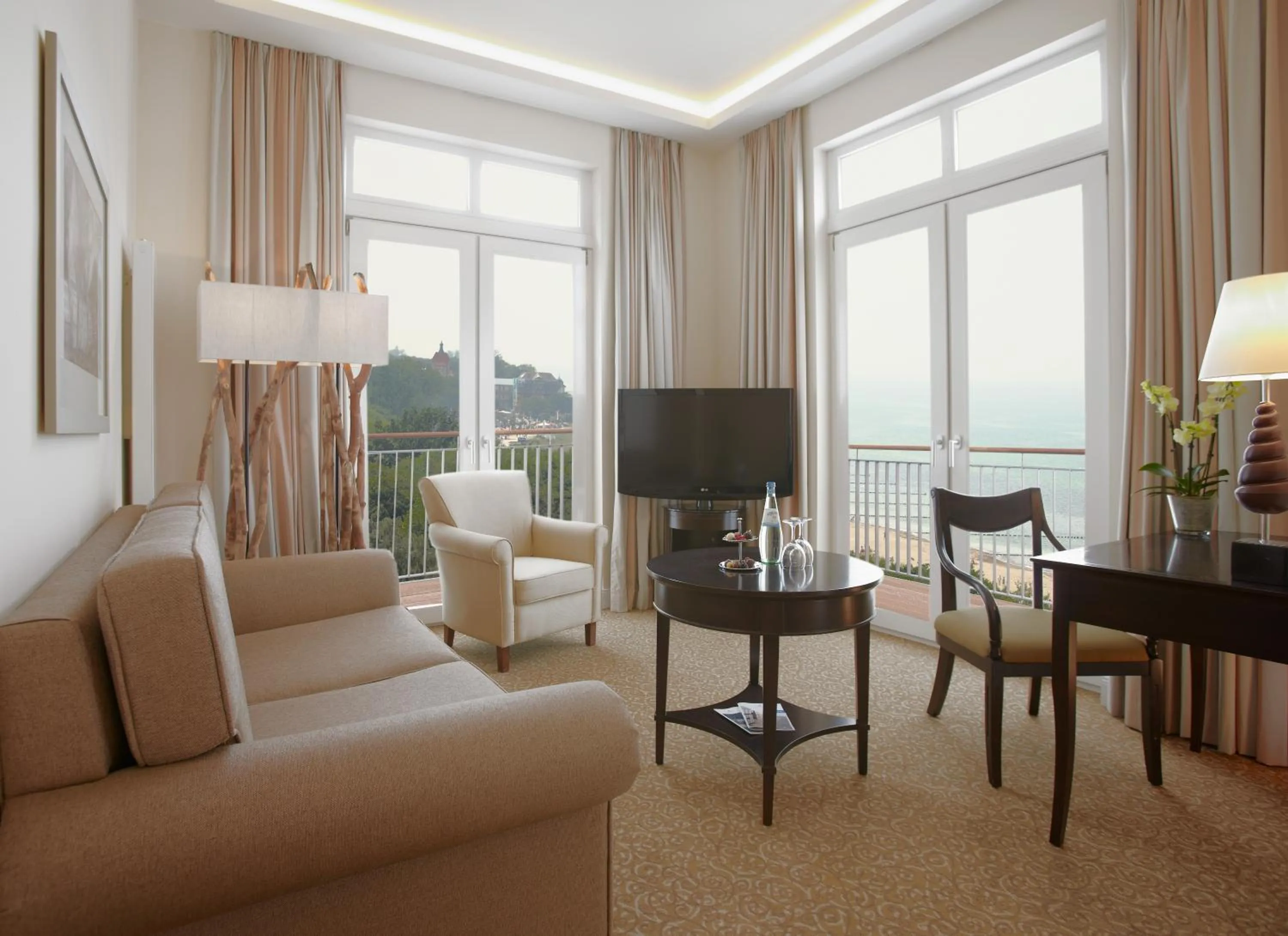 Living room in Upstalsboom Kühlungsborn