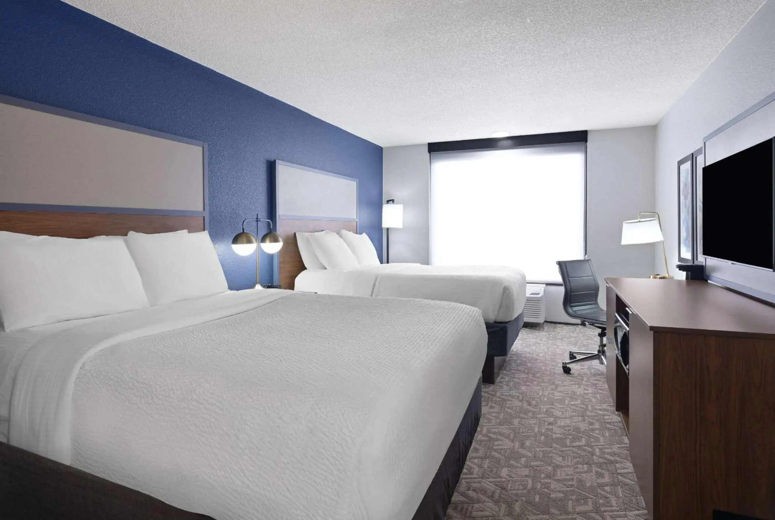 Double Room with Two Double Beds - Non-Smoking in AmericInn by Wyndham Casper Event Center Area Double Room with Two Double Beds - Non-Smoking in AmericInn by Wyndham Casper Event Center Area