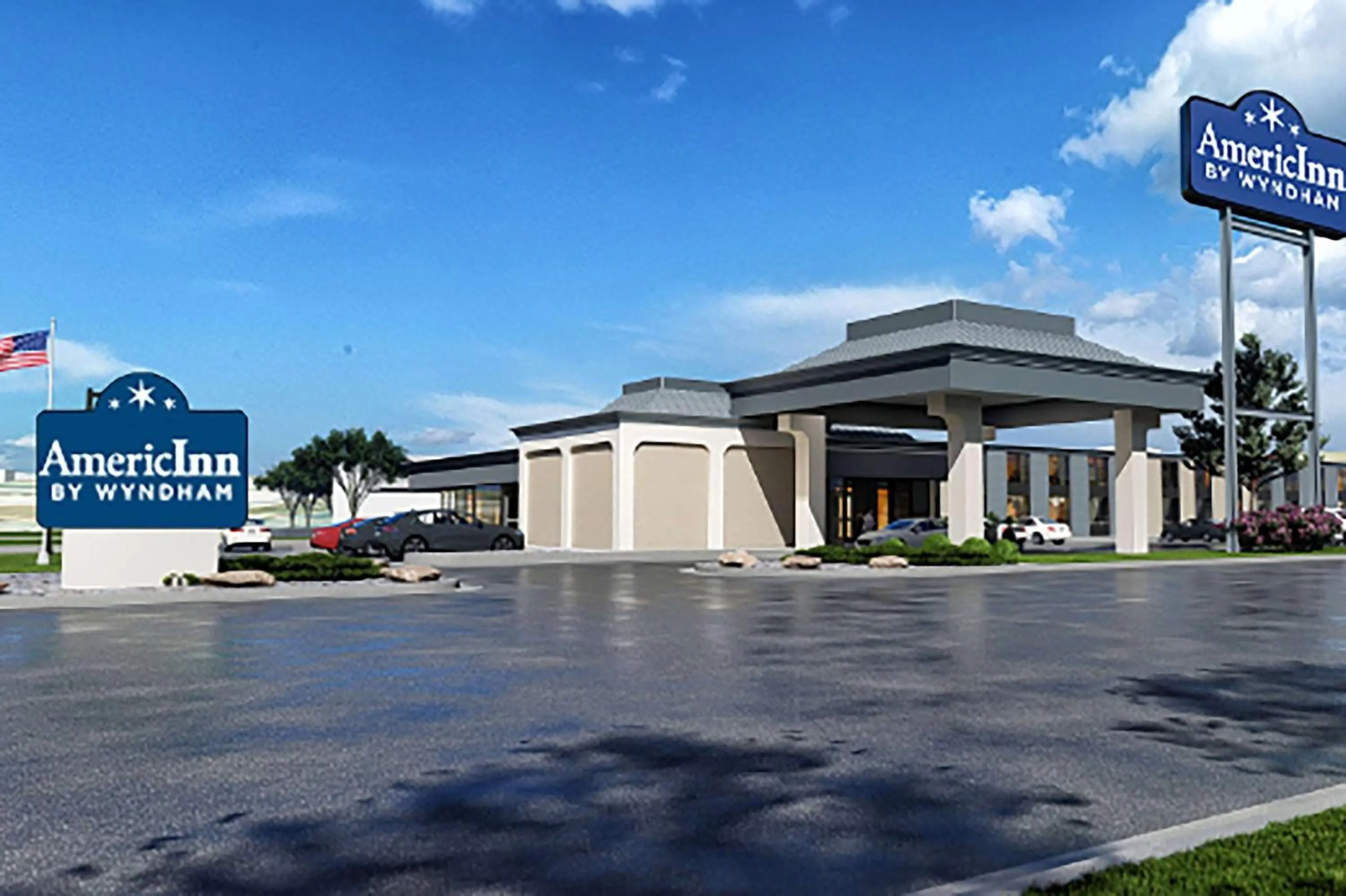 Property building in AmericInn by Wyndham Casper Event Center Area