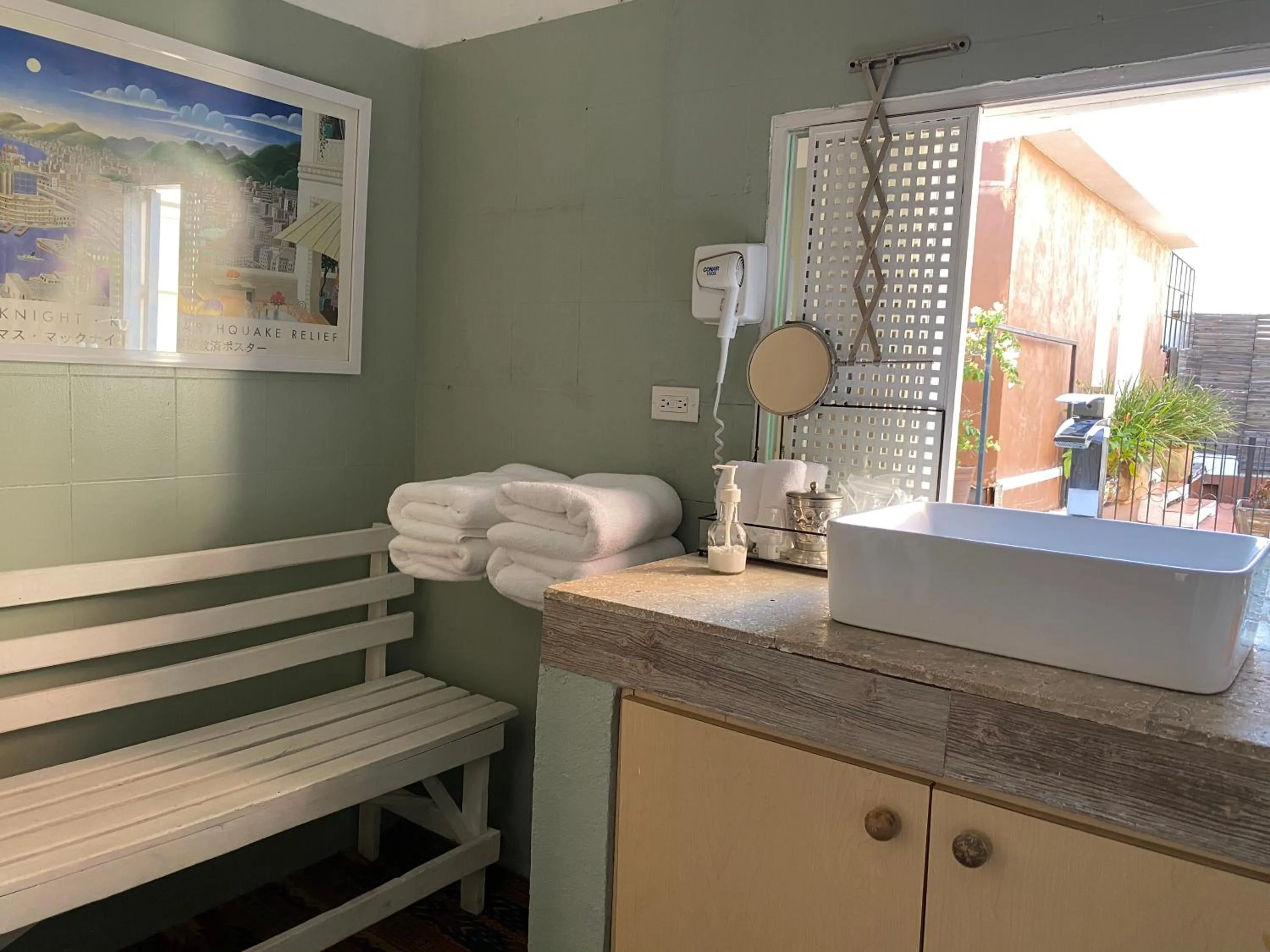 Bathroom, Bed in La Casa del Atrio