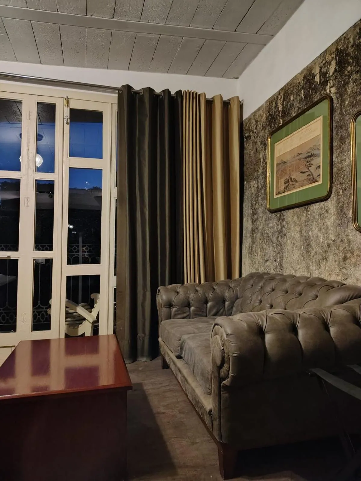 Living room in La Casa del Atrio