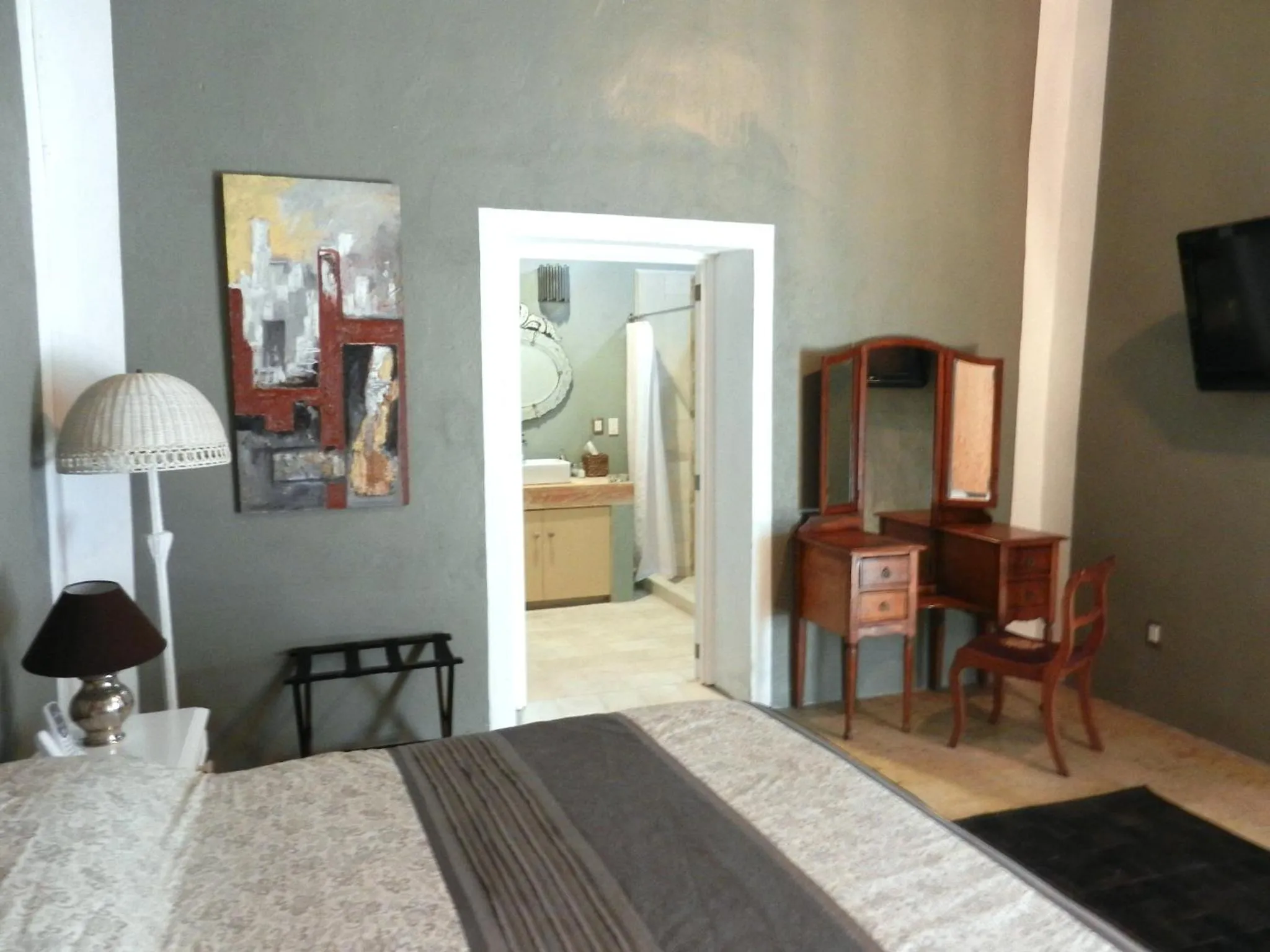 Photo of the whole room, Bed in La Casa del Atrio