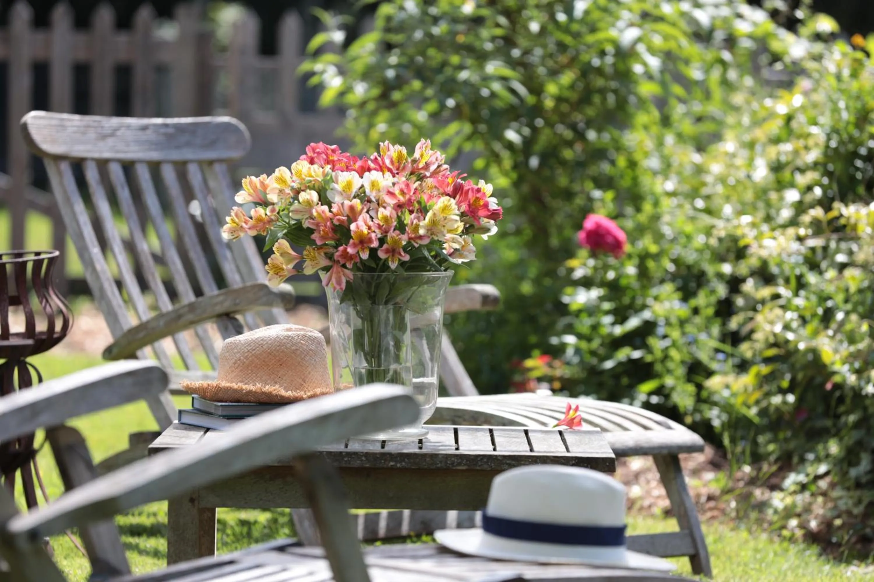 Patio in Relais de Chasse la Chaignaie