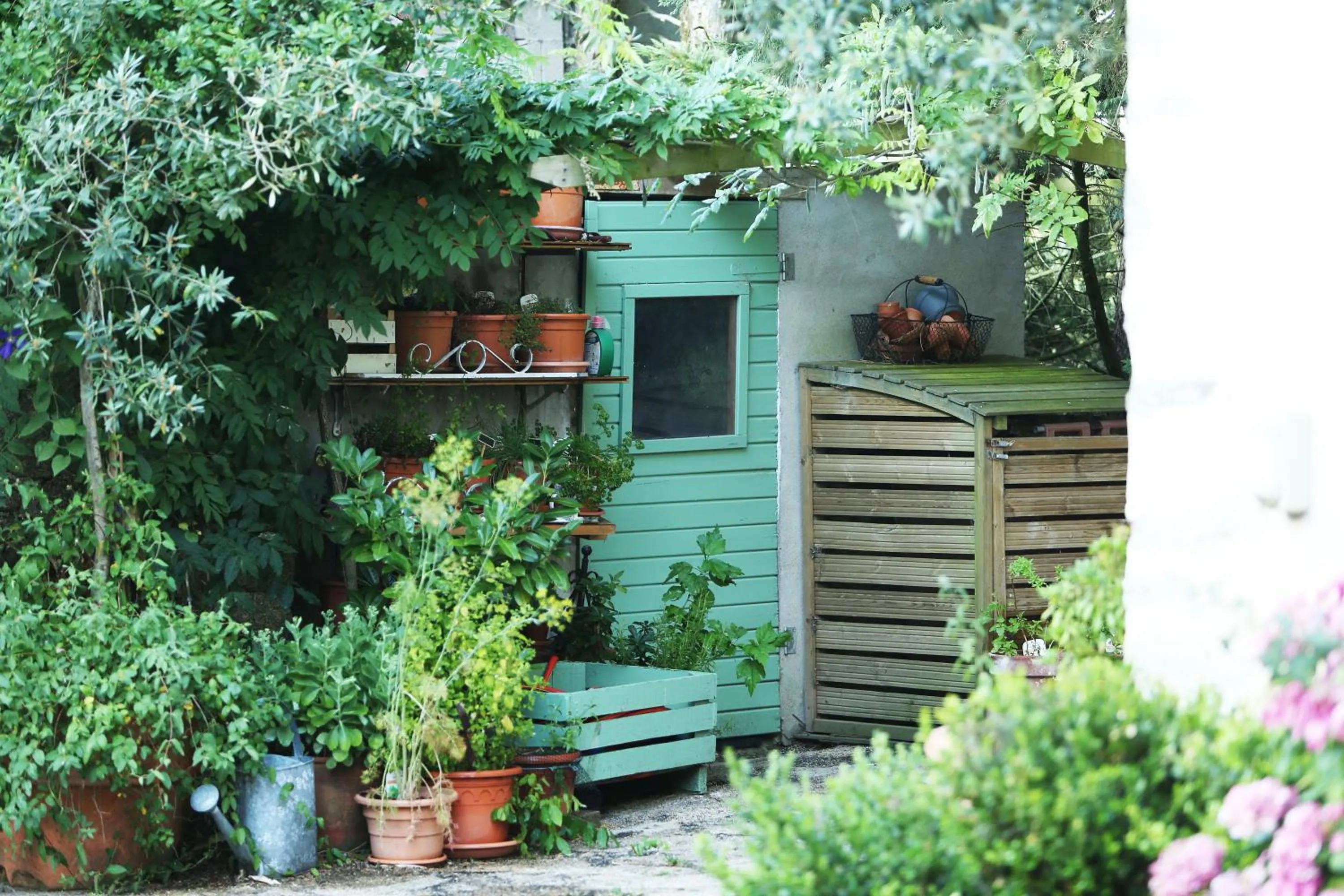 Garden in Relais de Chasse la Chaignaie