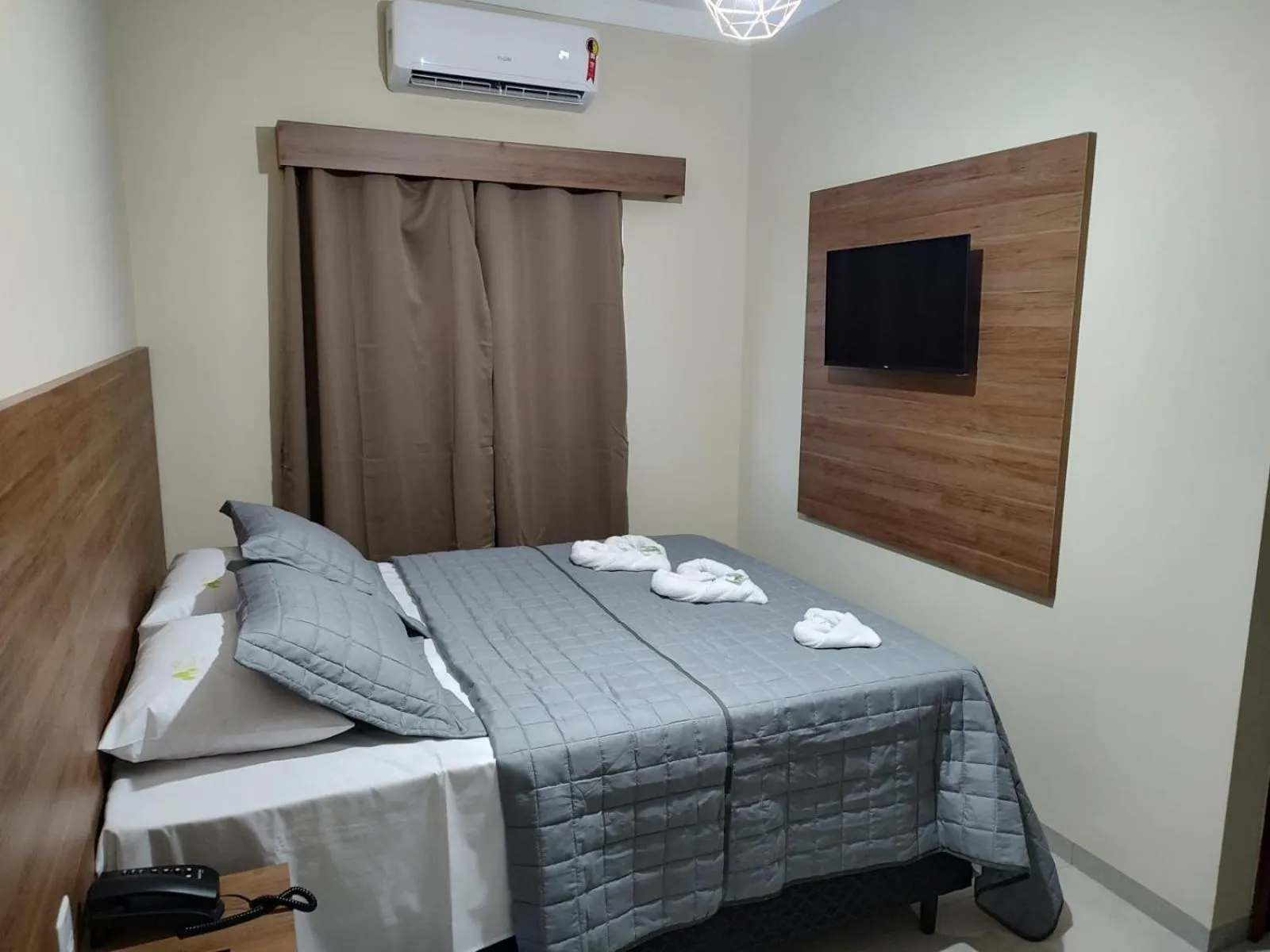 Bed in Hotel Vale Do Ivinhema