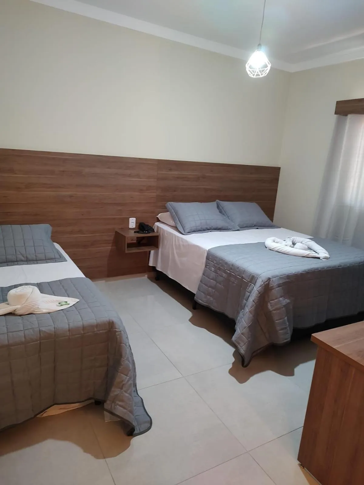 Bed in Hotel Vale Do Ivinhema