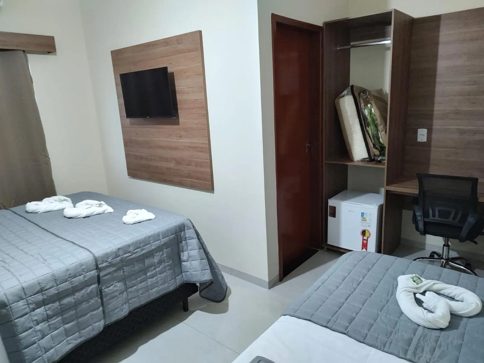 Bed in Hotel Vale Do Ivinhema