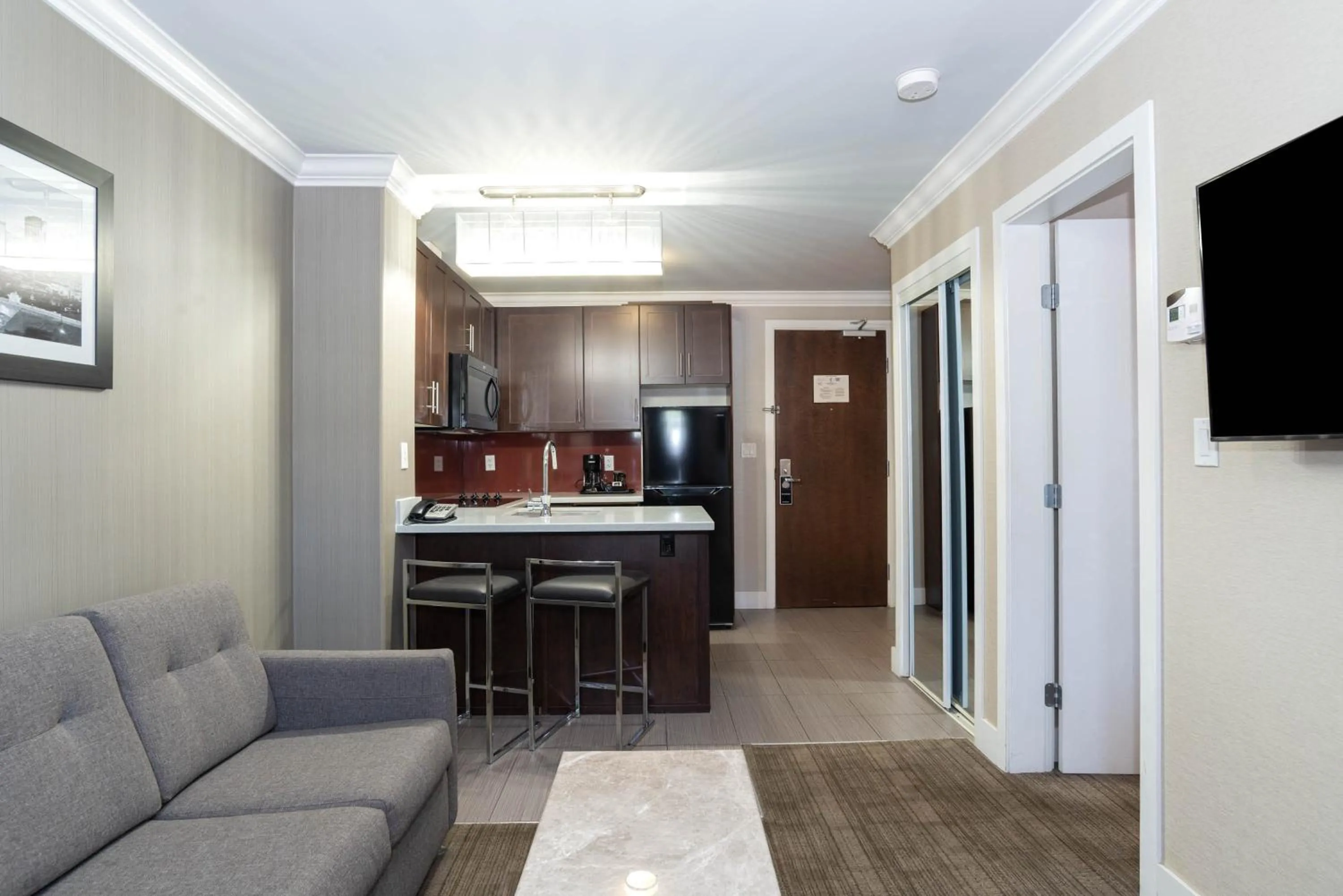 Photo of the whole room in Sandman Hotel & Suites Calgary South