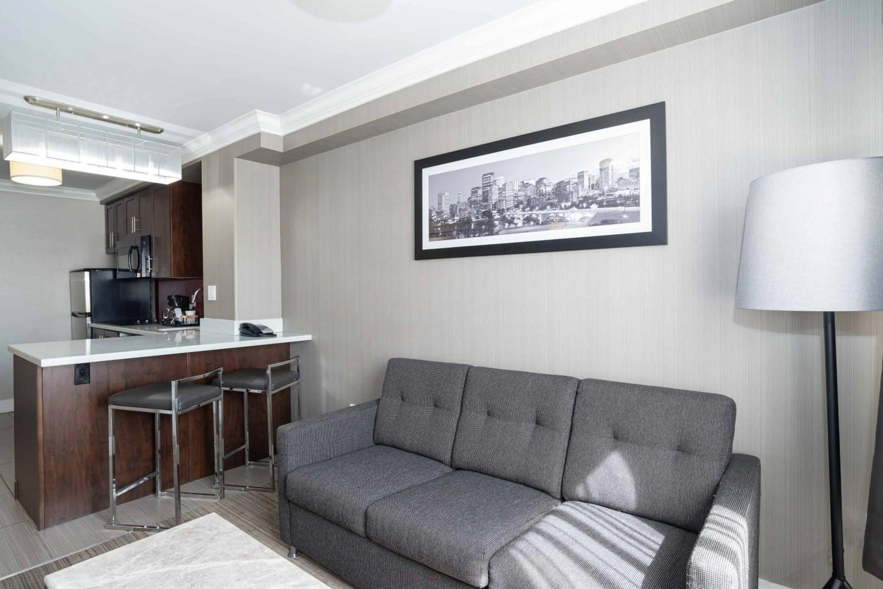 Photo of the whole room in Sandman Hotel & Suites Calgary South