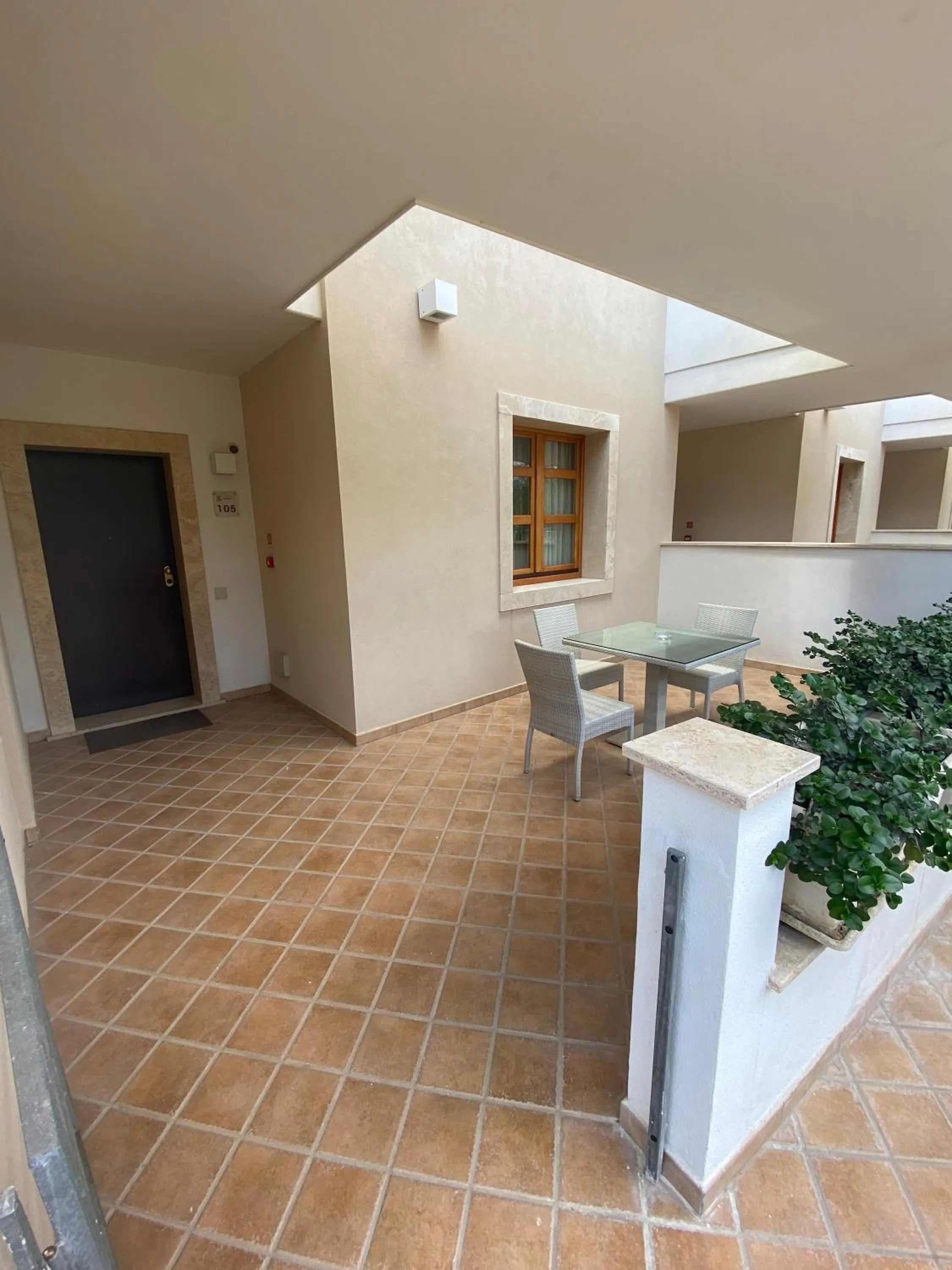 Patio in Santa Caterina Resort