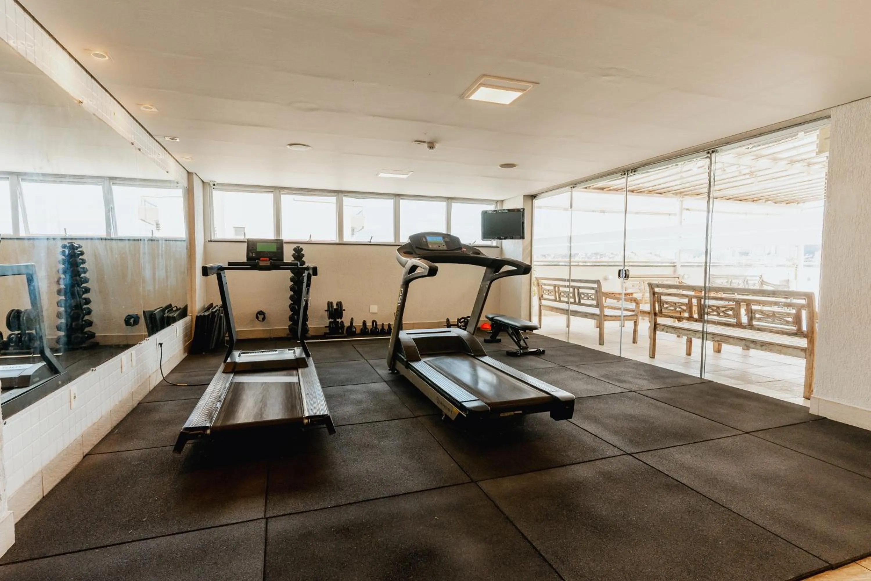 Fitness centre/facilities in Victory Suites