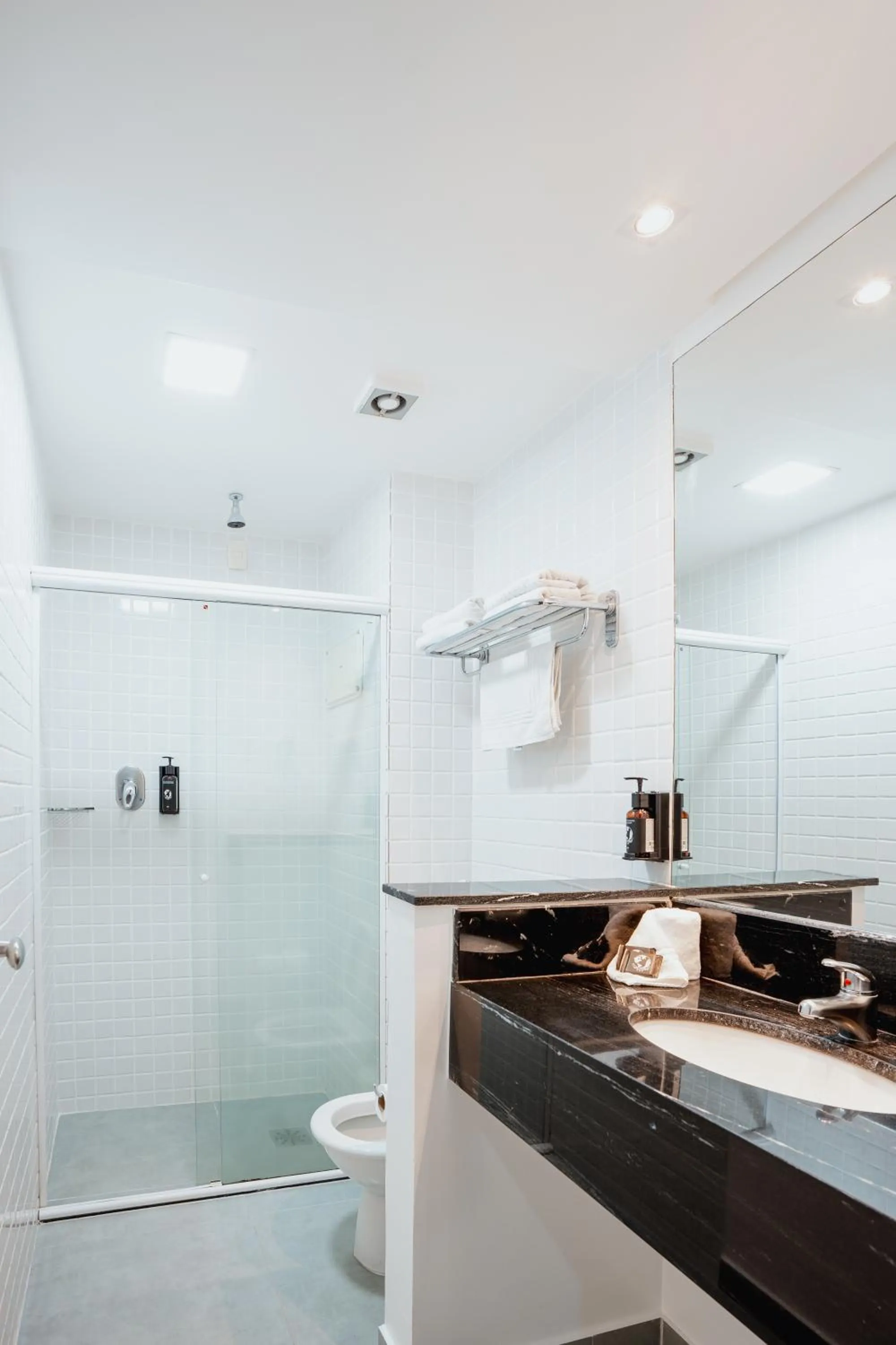 Bathroom in Victory Suites