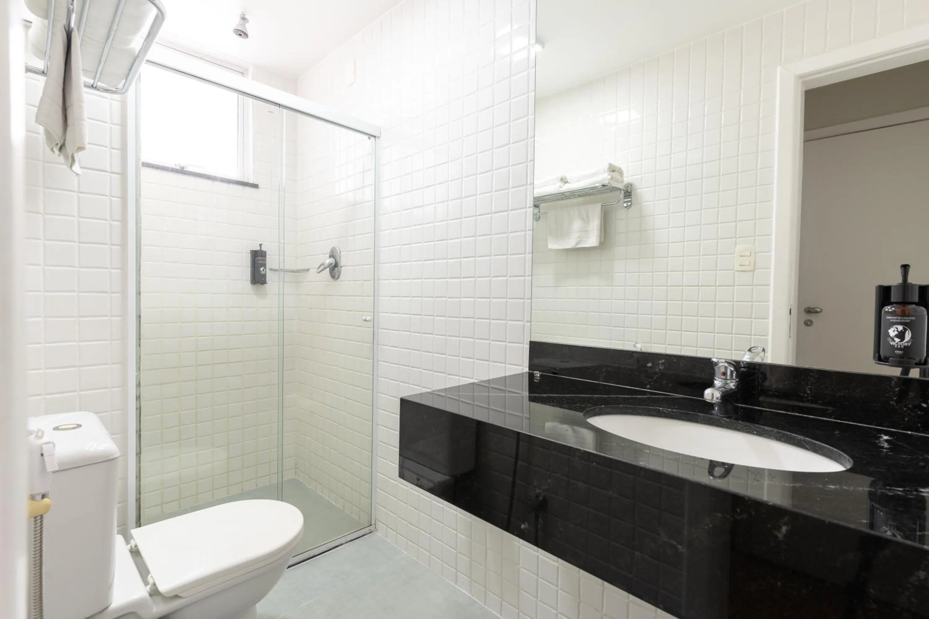 Bathroom in Victory Suites