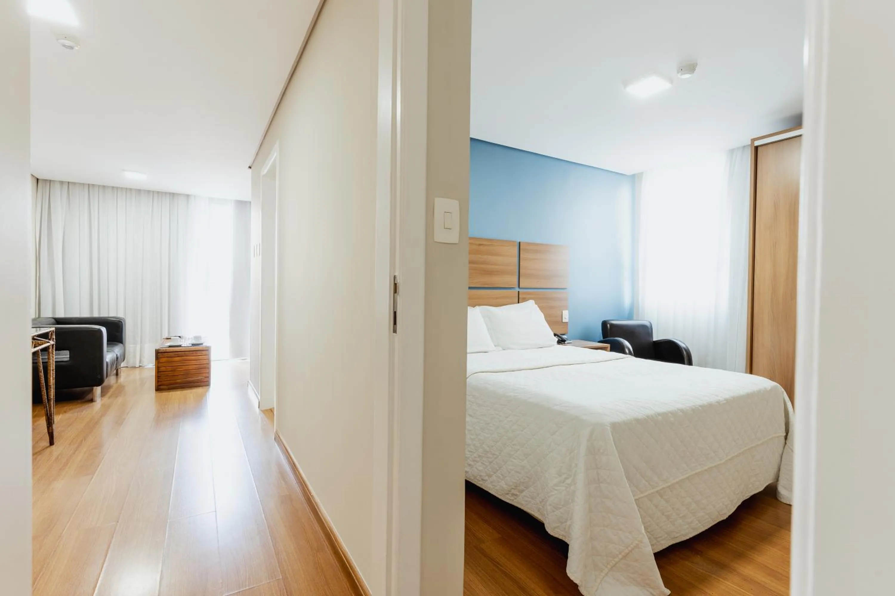 Bedroom, Bed in Victory Suites