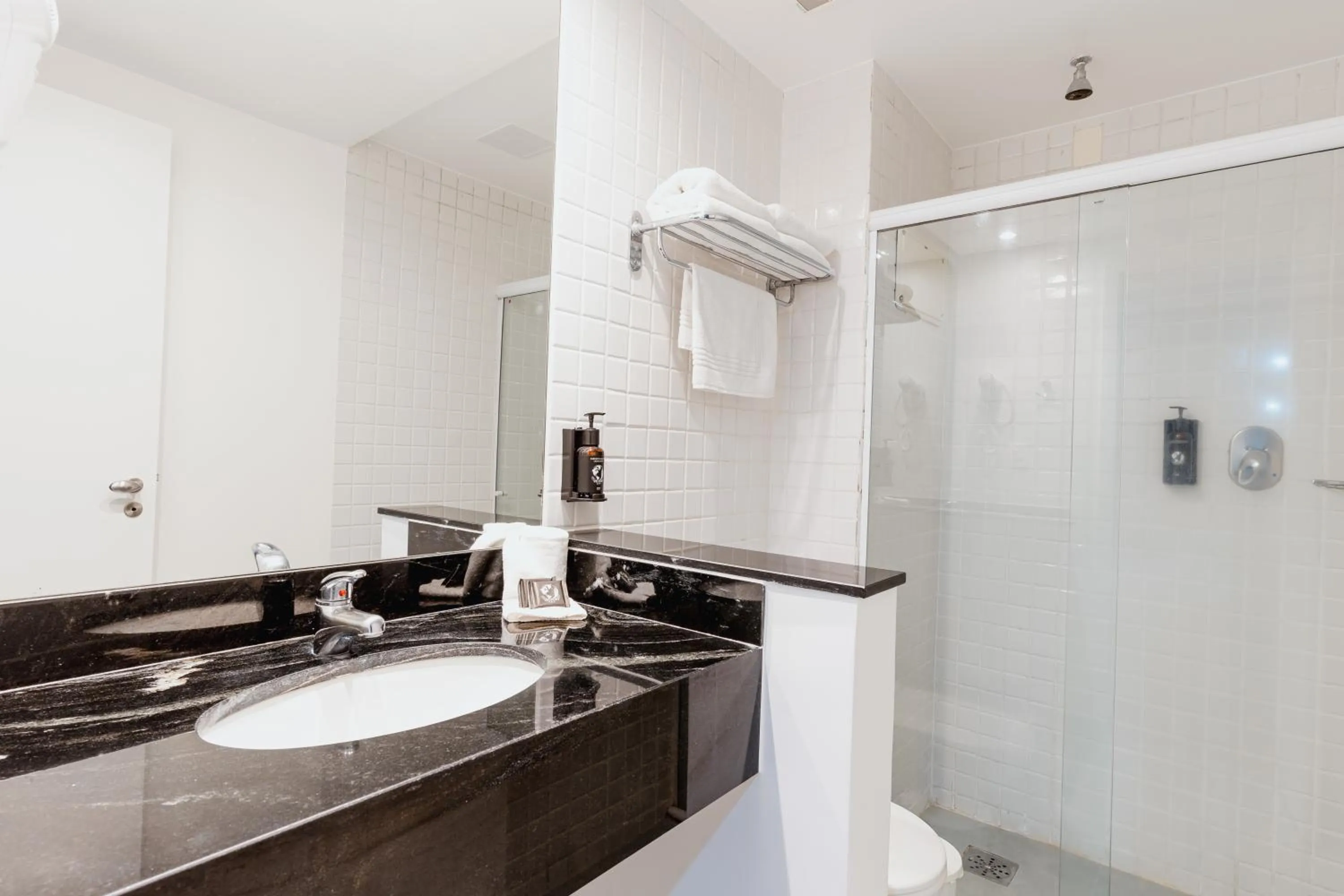 Bathroom in Victory Suites