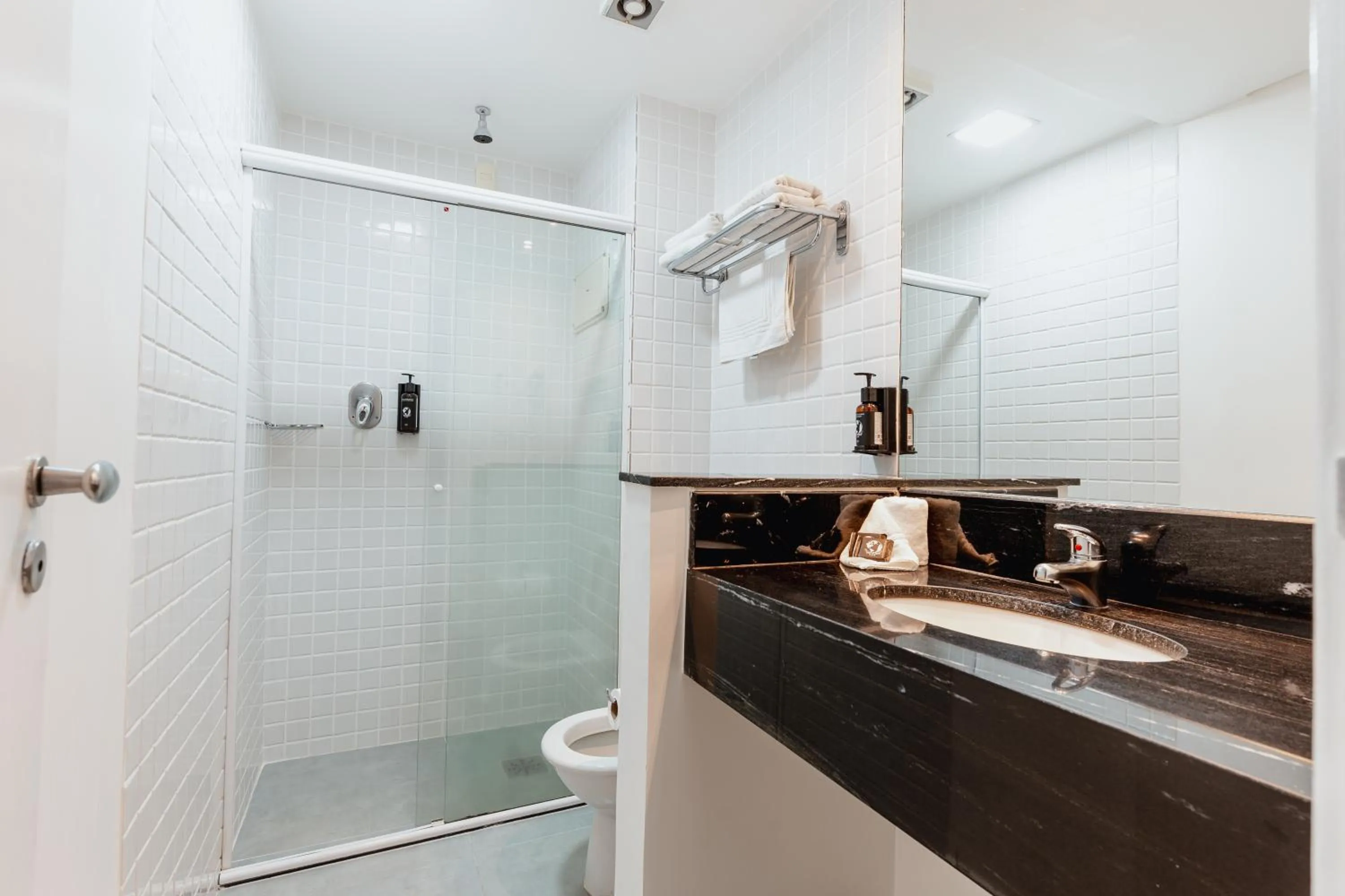 Bathroom in Victory Suites