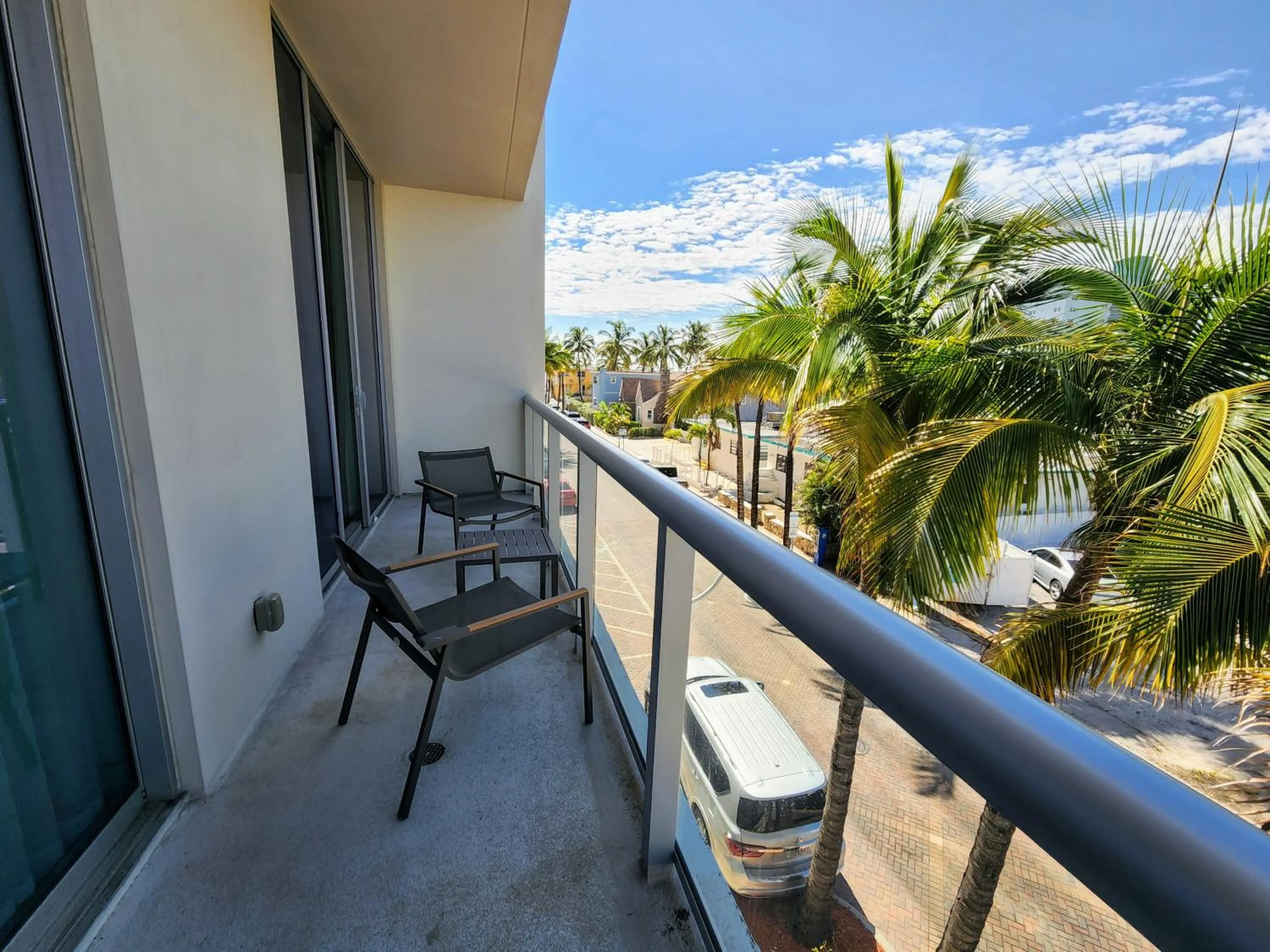 Balcony/Terrace in CH Luxury Condos & Studios On The Beach