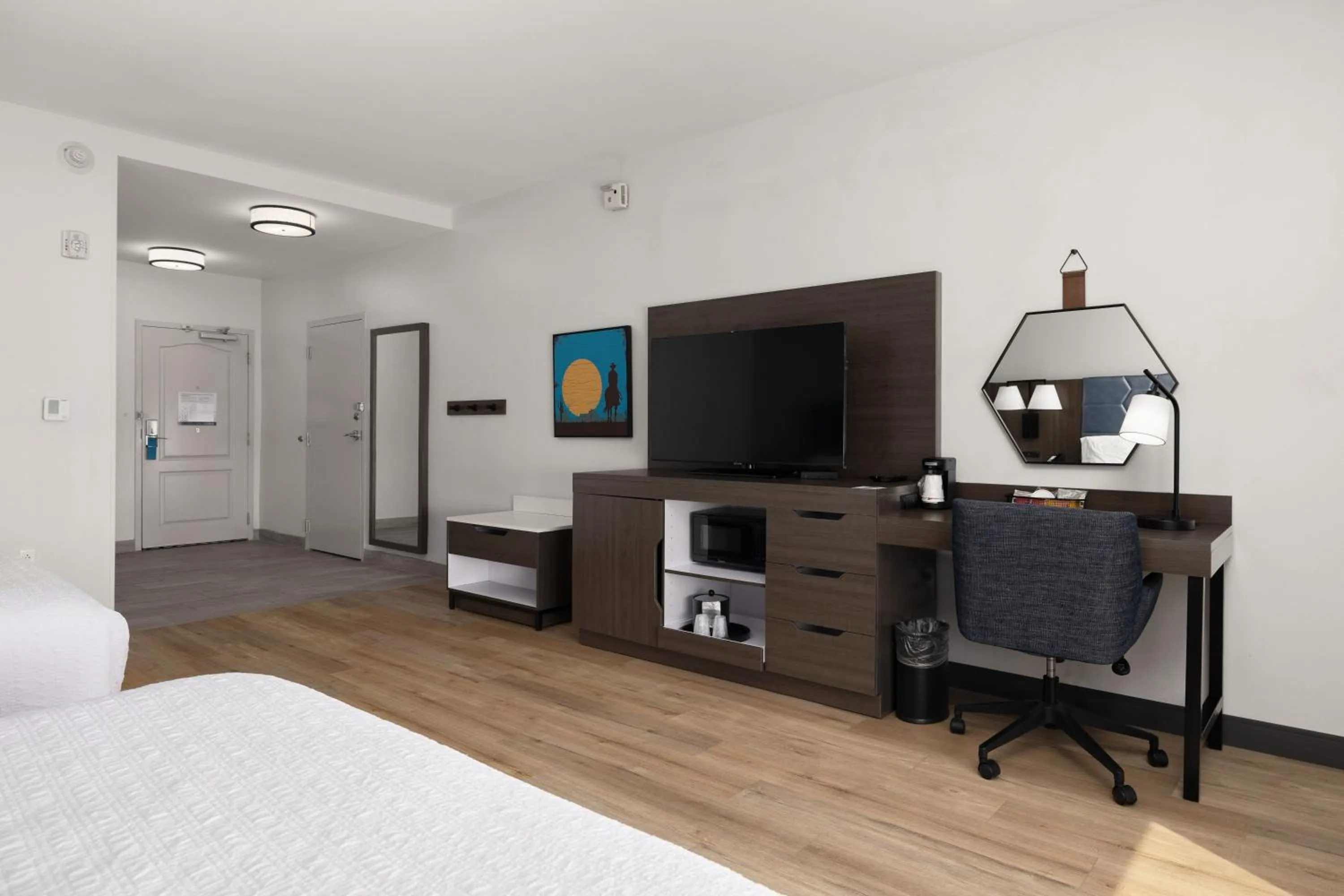 TV and multimedia, Bed in Hampton Inn & Suites McAllen