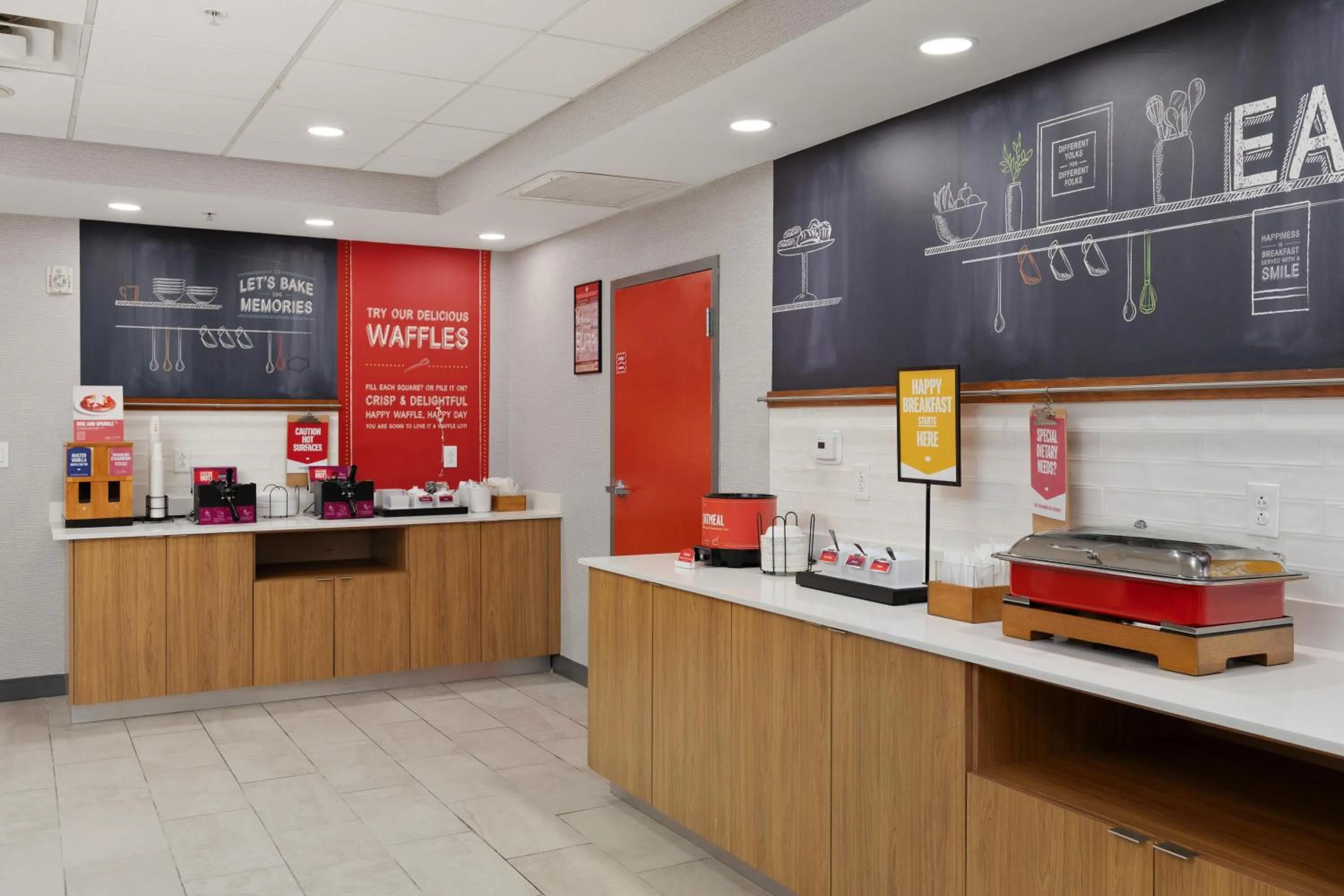 Breakfast in Hampton Inn & Suites McAllen