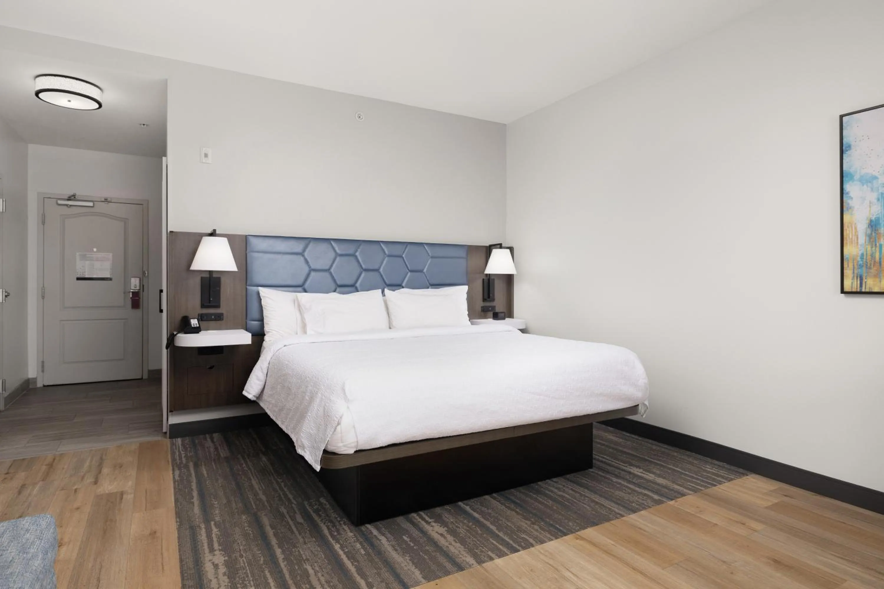 Bed in Hampton Inn & Suites McAllen