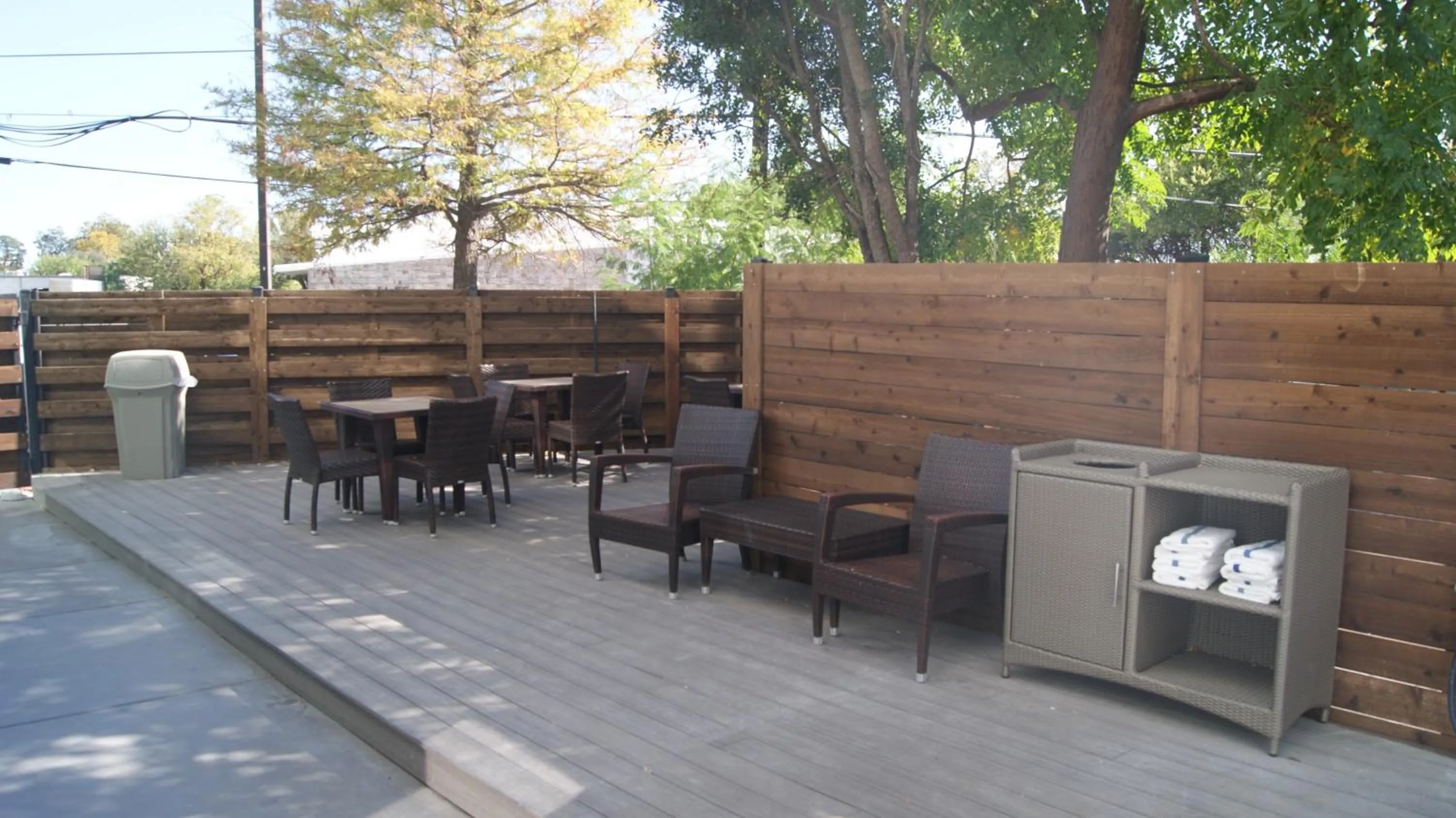 Patio in Holiday Inn Express & Suites San Antonio - Downtown Market Area by IHG