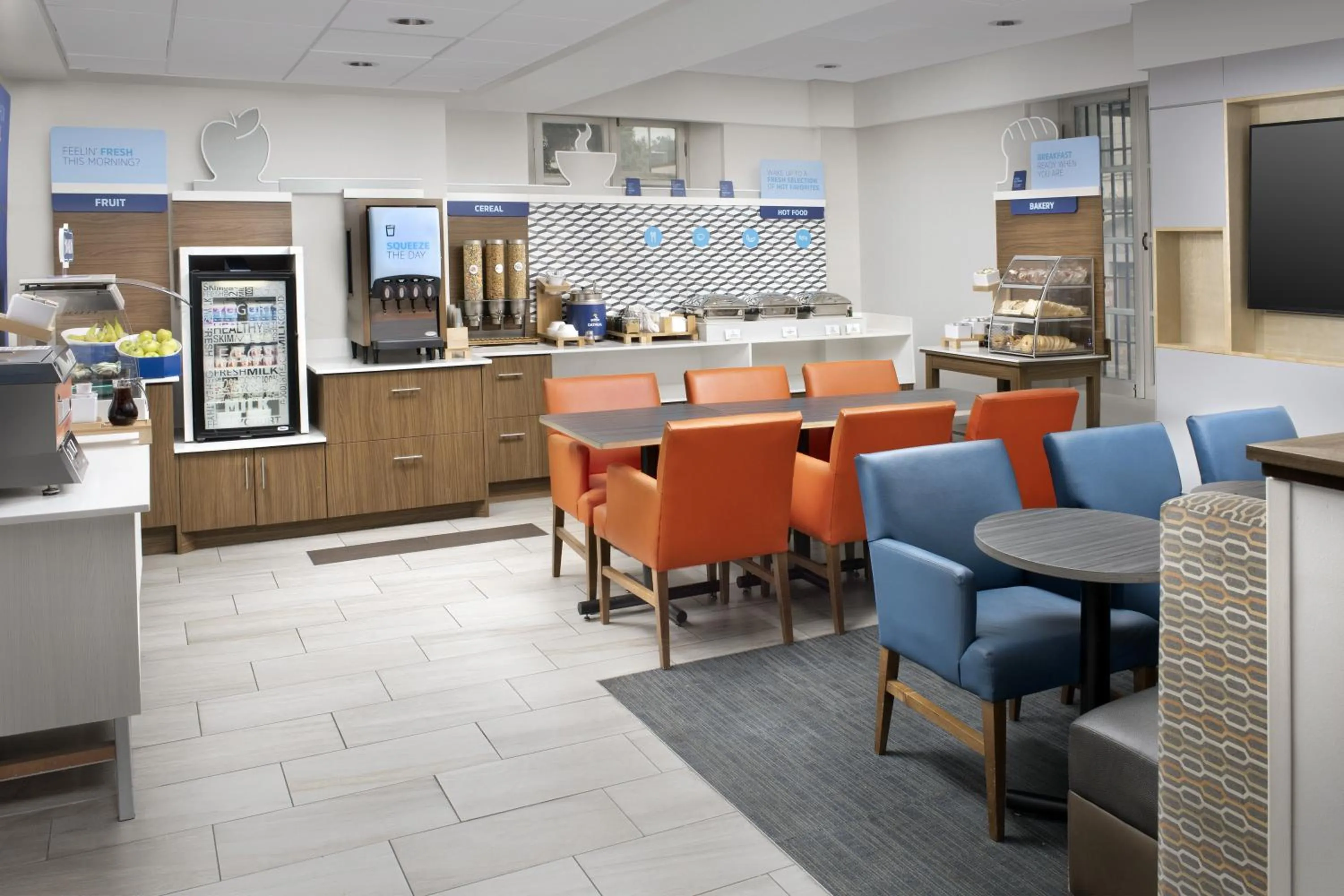 Breakfast in Holiday Inn Express San Antonio North Riverwalk Area by IHG