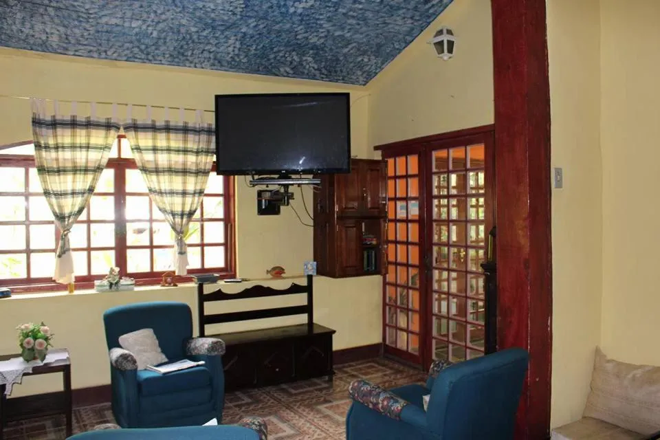 Communal lounge/ TV room in Hotel Fazenda Sao Sebastiao