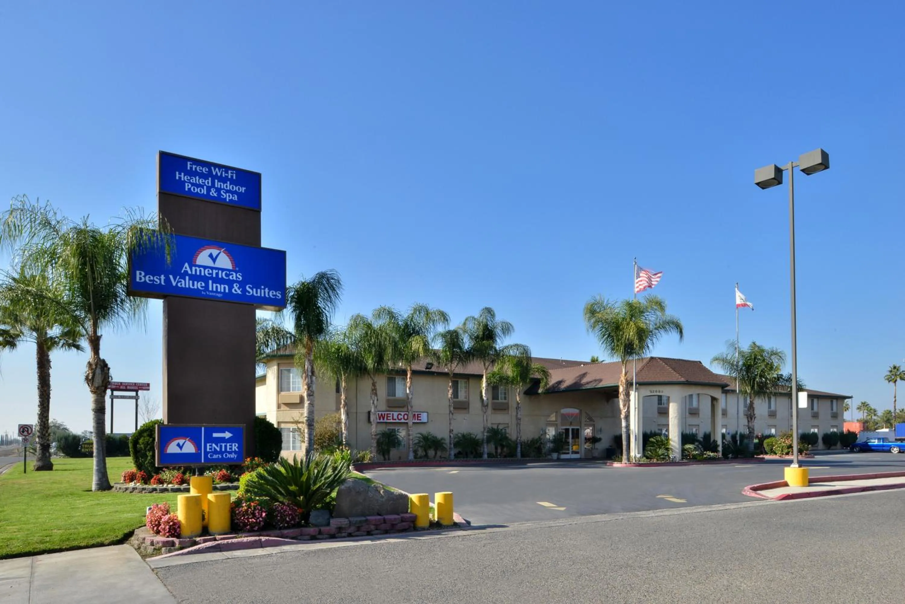 Facade/entrance in Americas Best Value Inn & Suites Madera