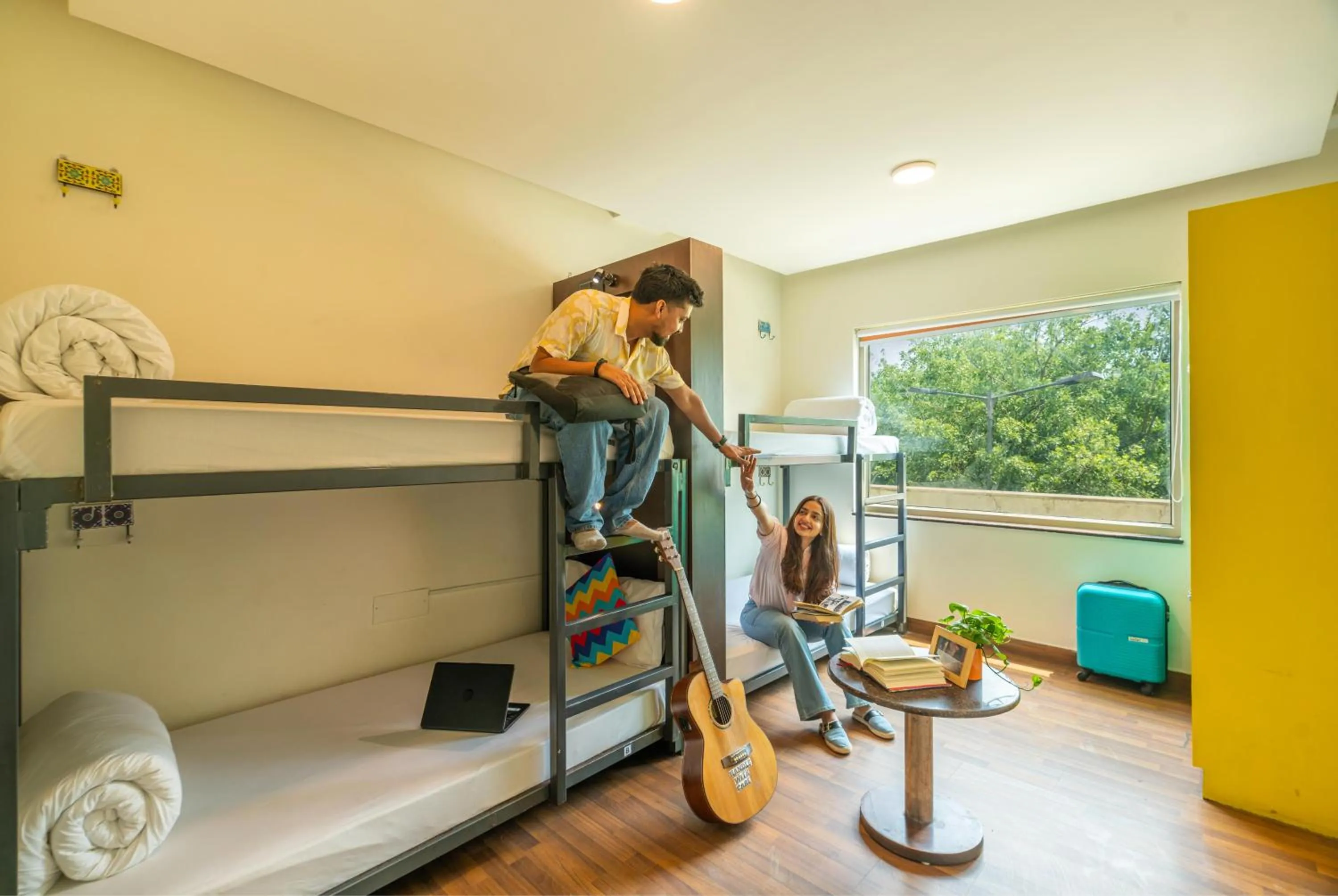 Bed in goSTOPS Delhi