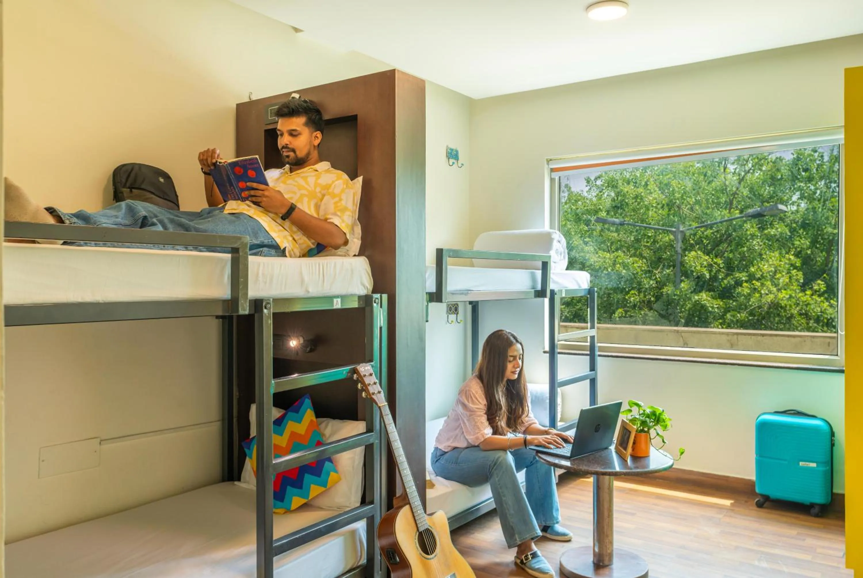 Bed in goSTOPS Delhi