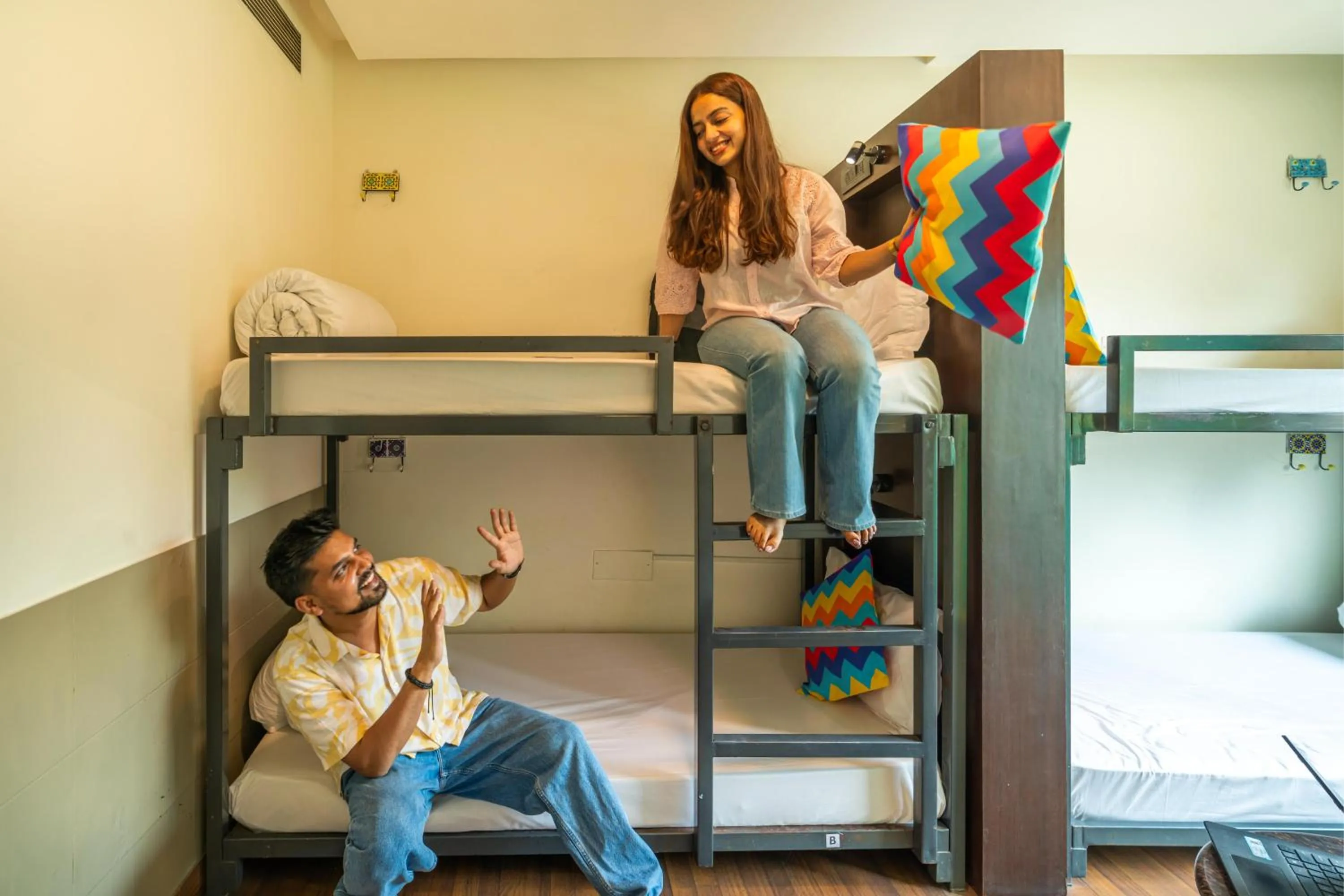 Bed in goSTOPS Delhi