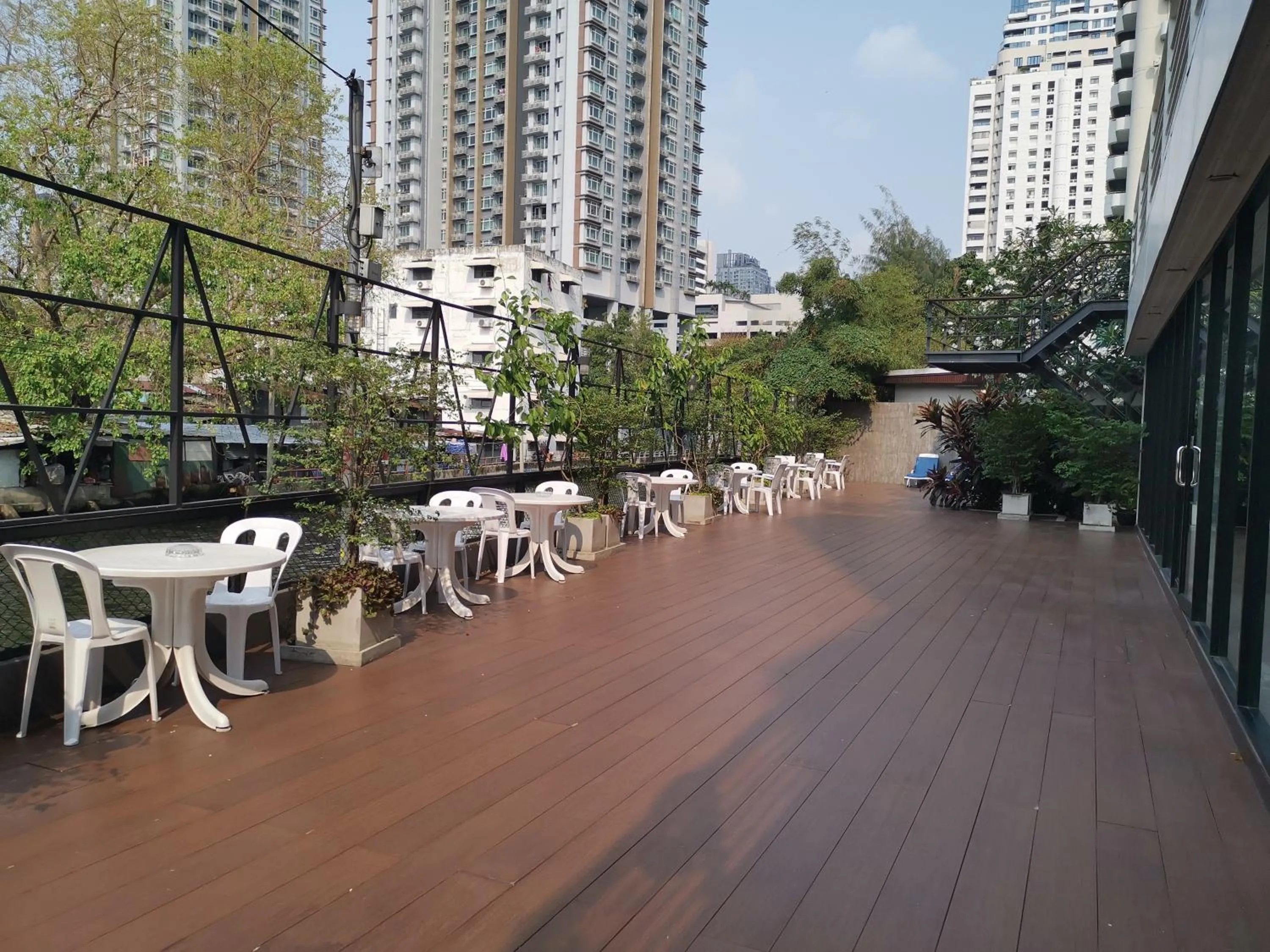 Balcony/Terrace in Anya Nana at Sukhumvit Bangkok