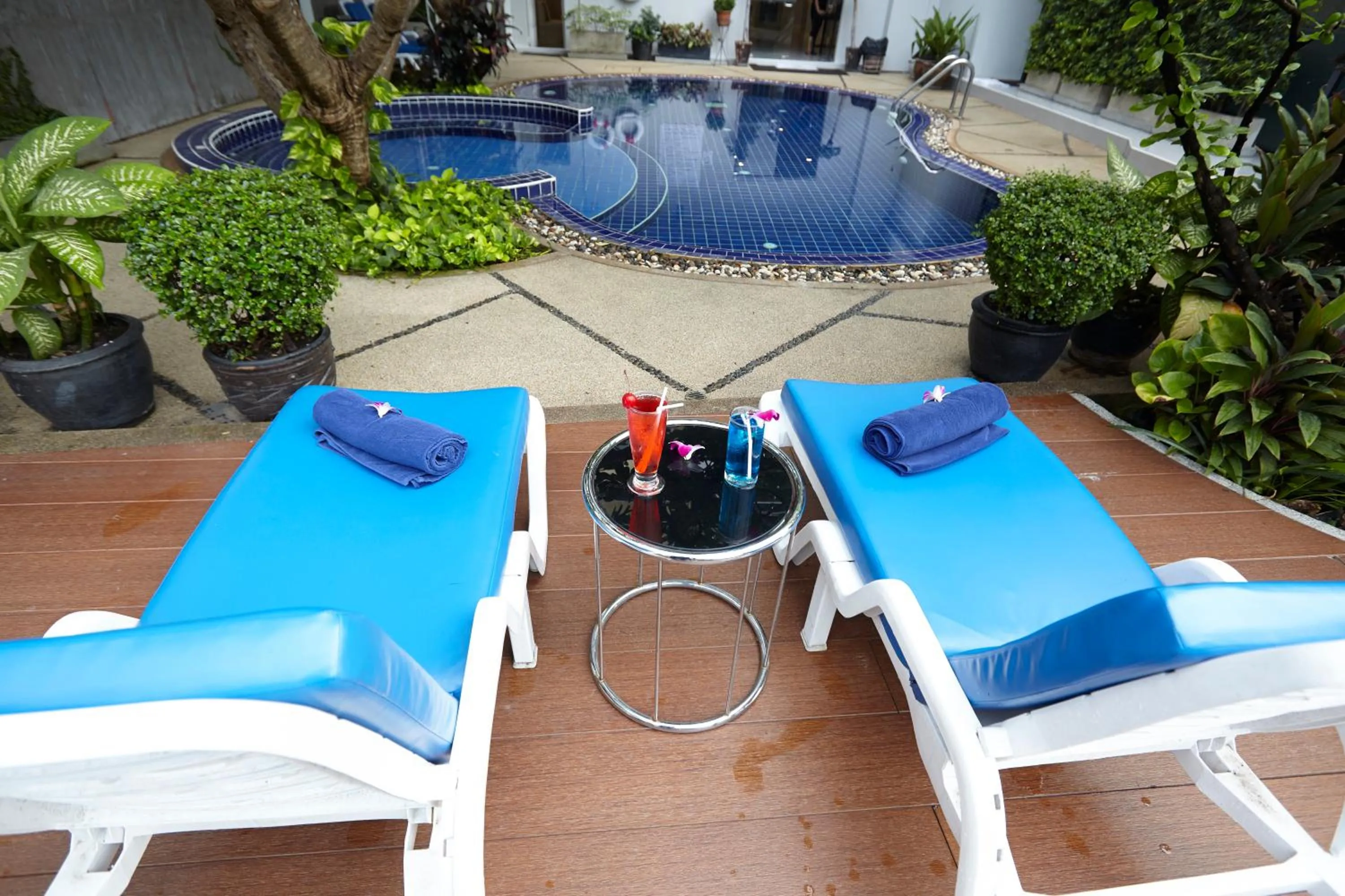 Patio in Anya Nana at Sukhumvit Bangkok