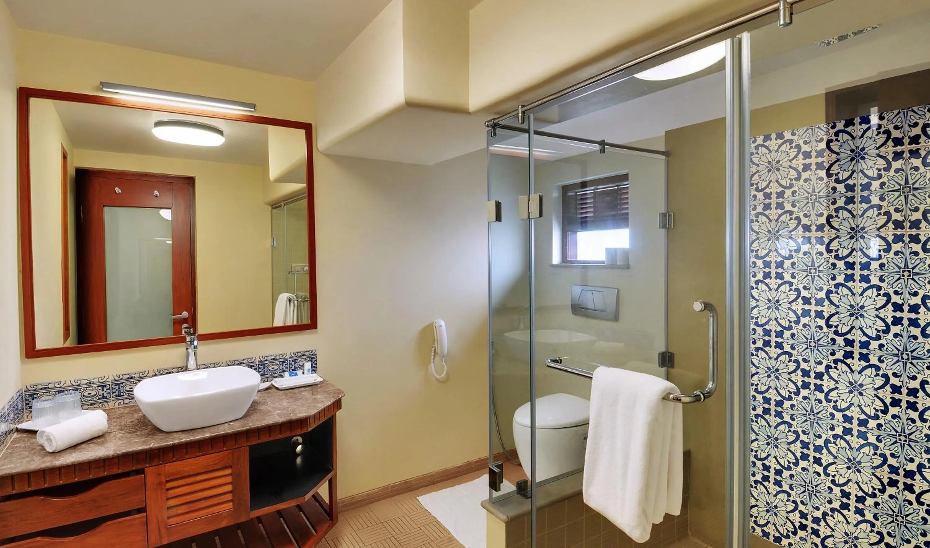 Bathroom in Novotel Goa Dona Sylvia Resort