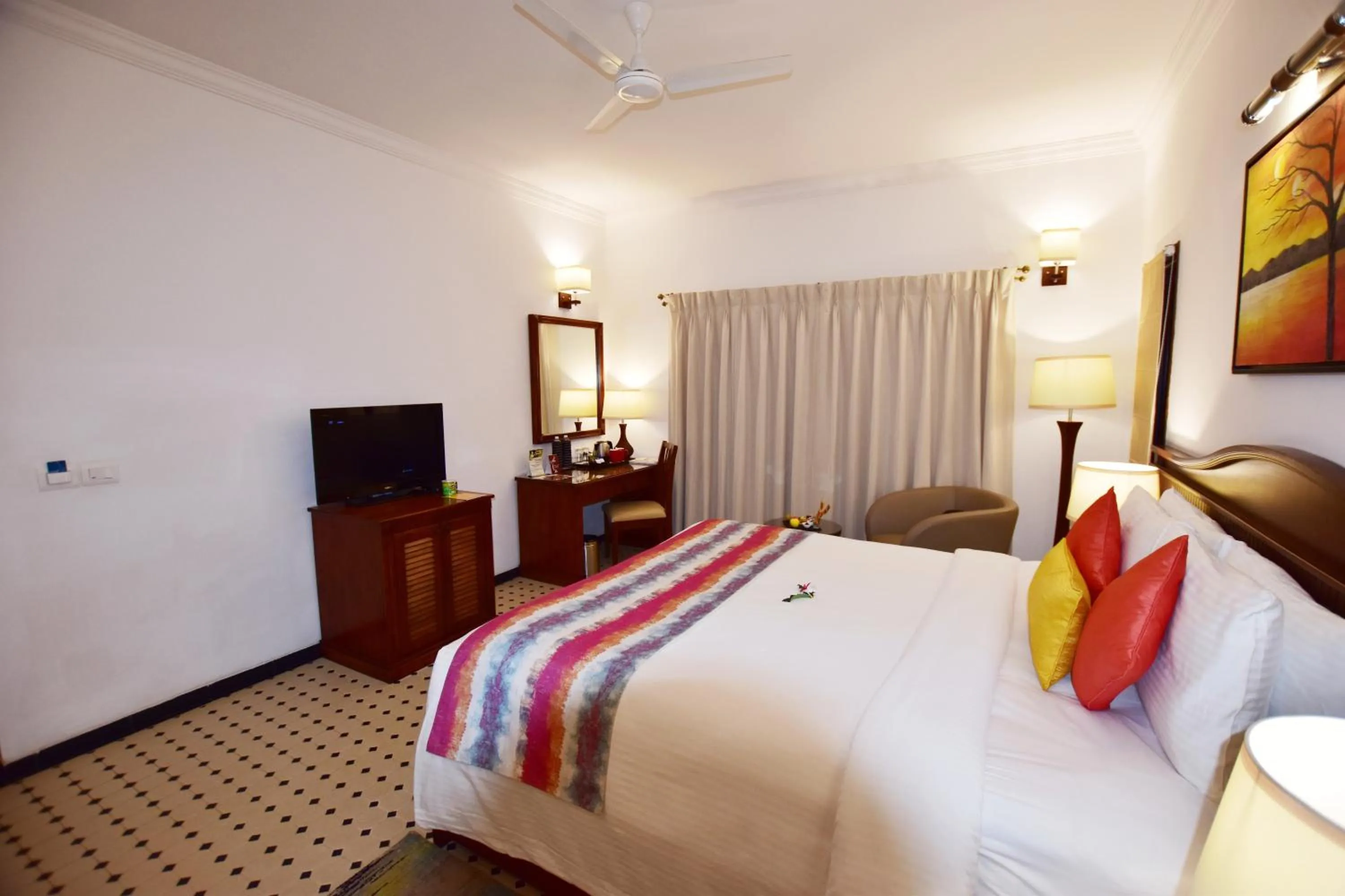 Bedroom, Bed in Novotel Goa Dona Sylvia Resort