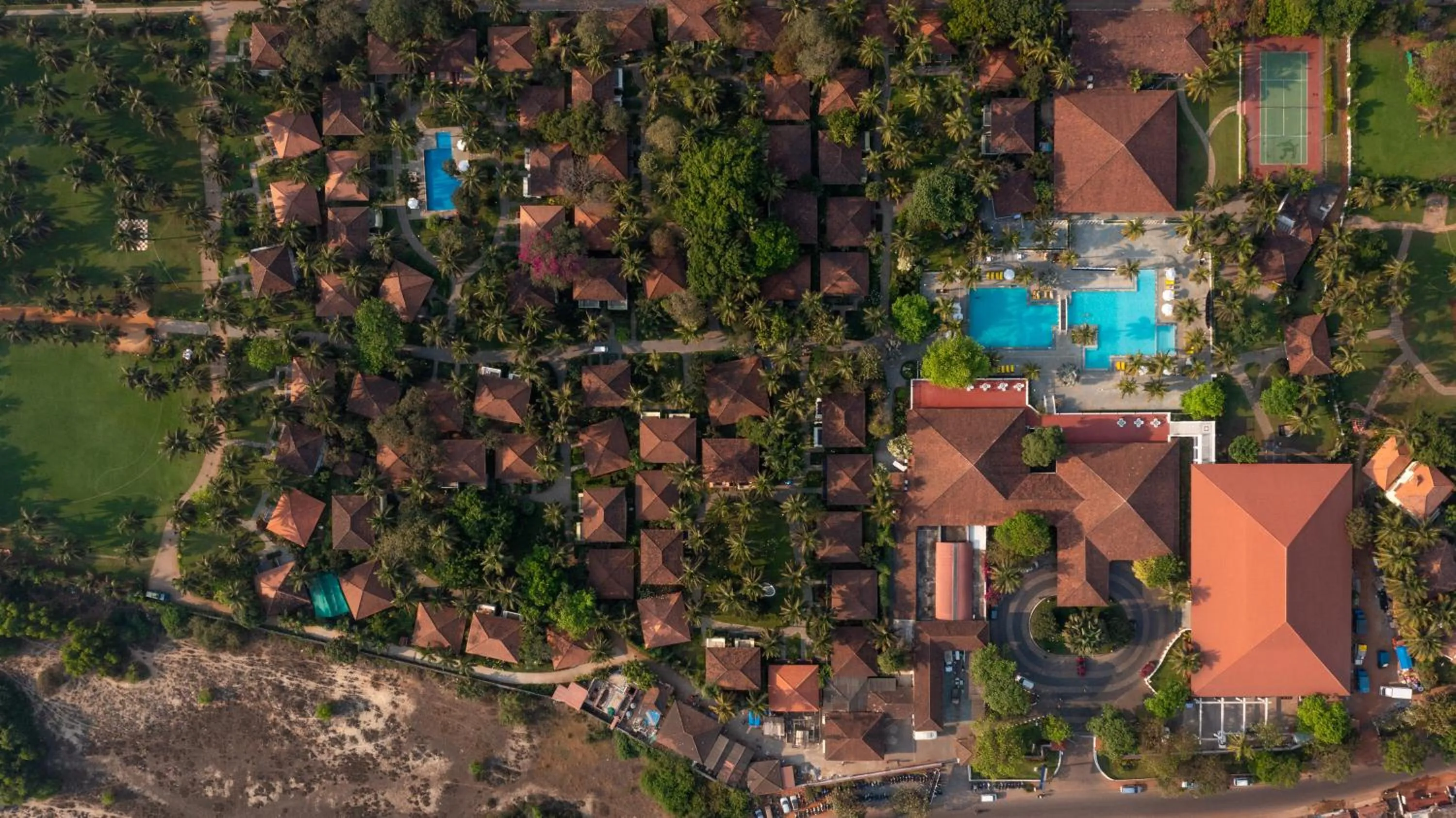 Natural landscape in Novotel Goa Dona Sylvia Resort