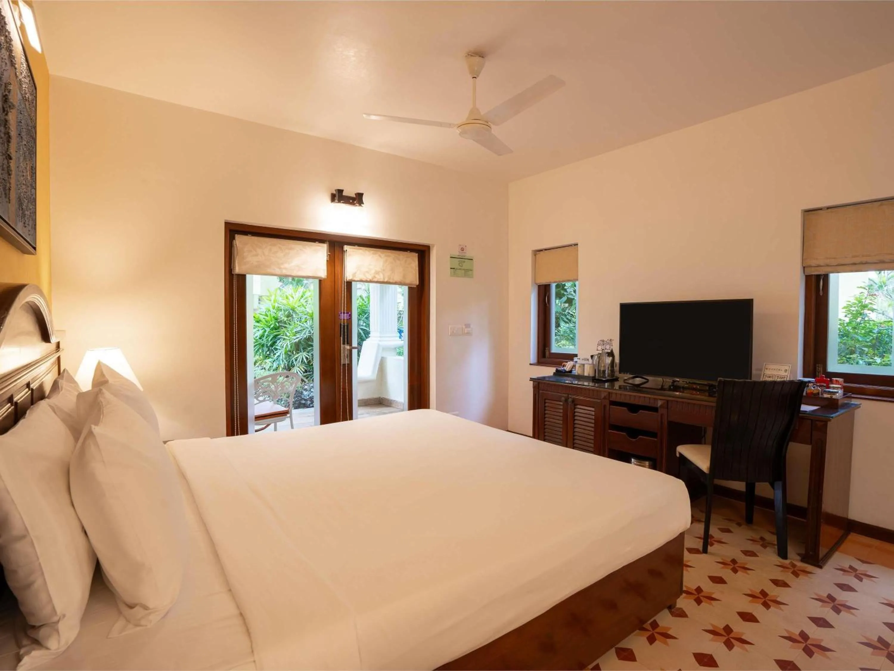 Bedroom, Bed in Novotel Goa Dona Sylvia Resort