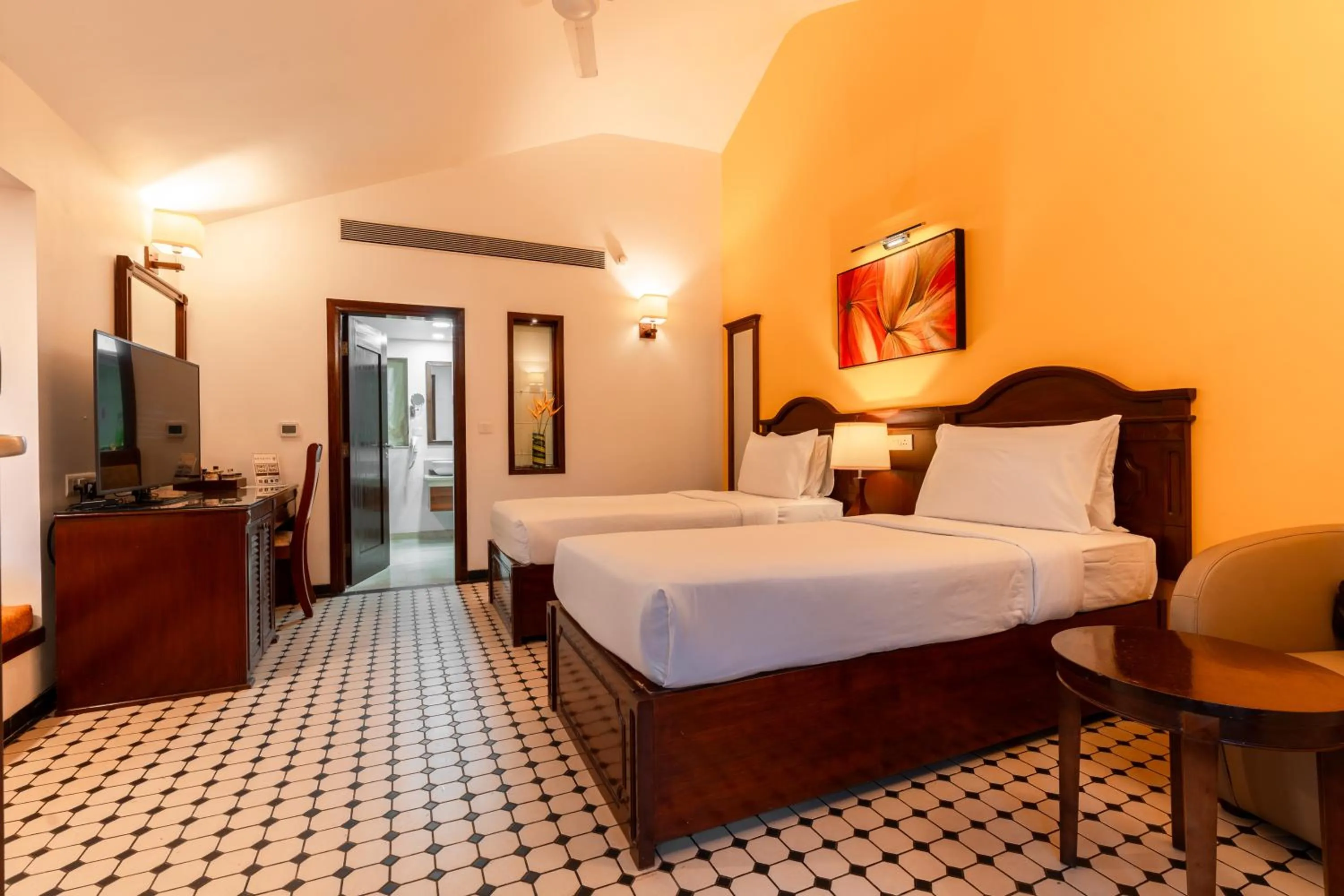 Bed in Novotel Goa Dona Sylvia Resort