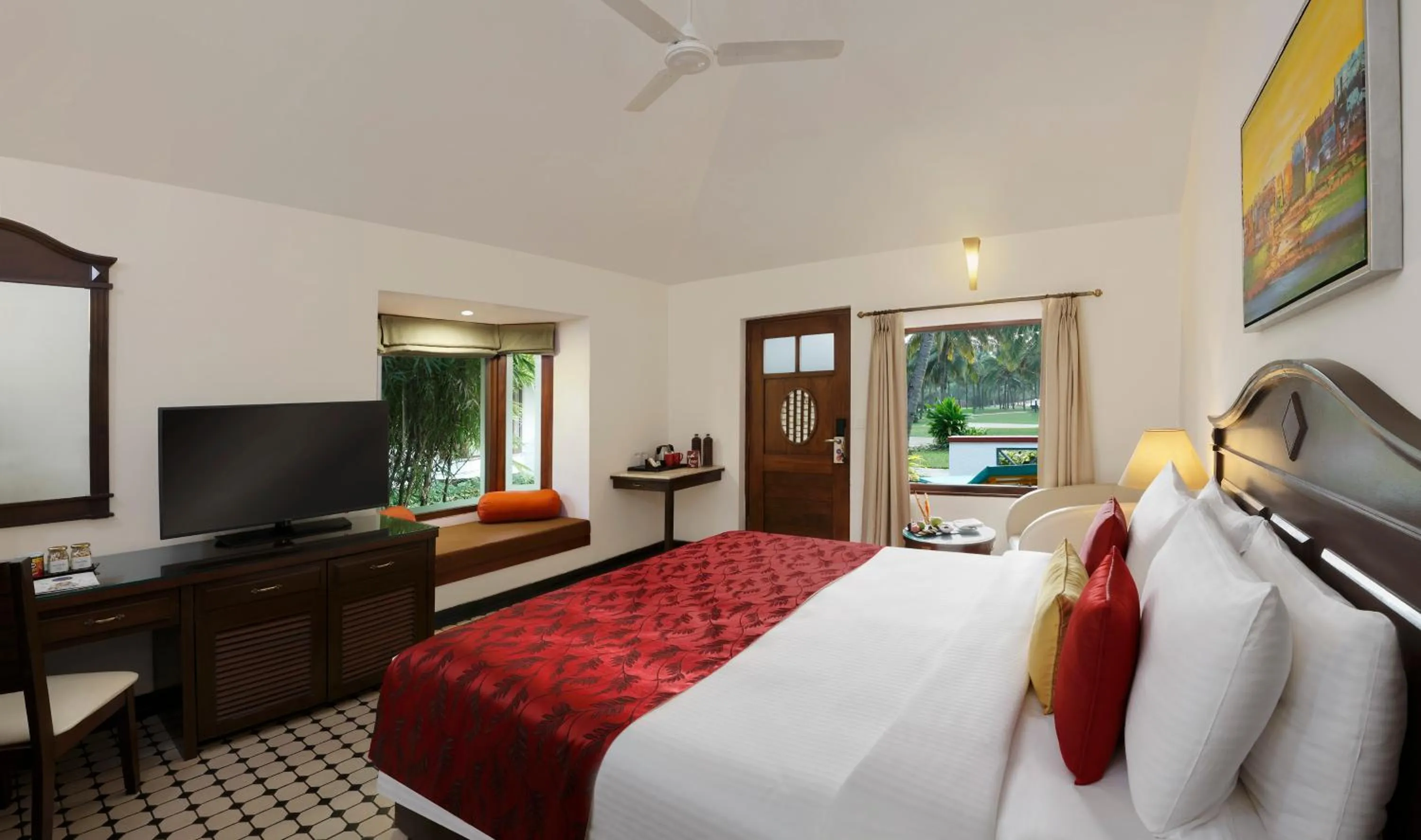 Bedroom, Bed in Novotel Goa Dona Sylvia Resort