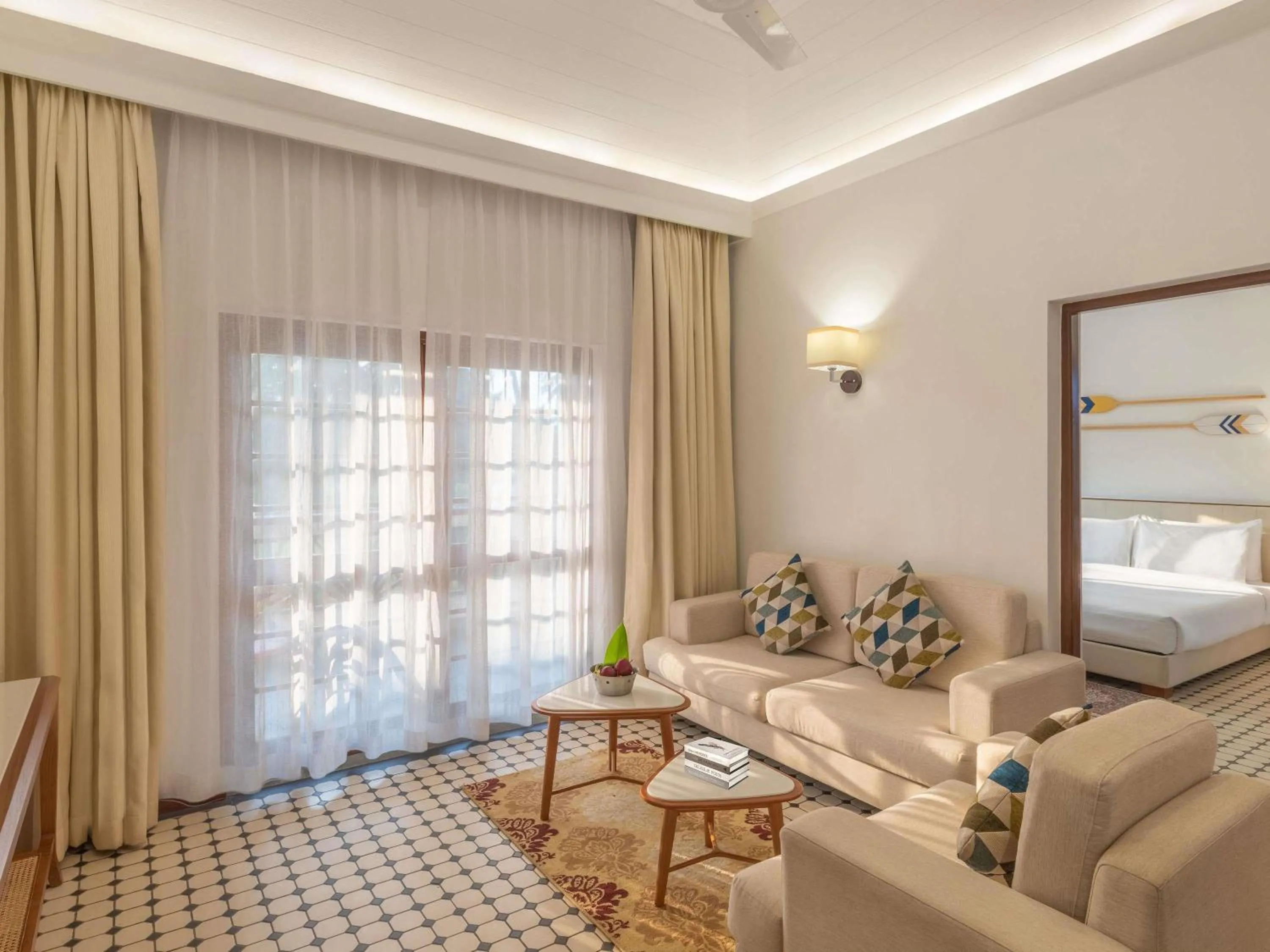 Bedroom, Bed in Novotel Goa Dona Sylvia Resort