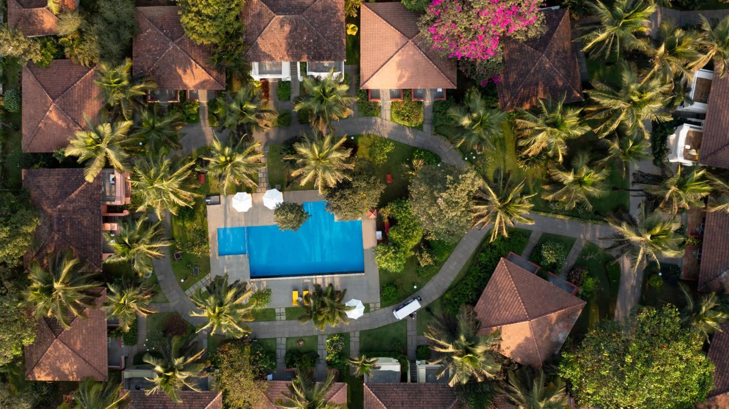 Bird's eye view in Novotel Goa Dona Sylvia Resort