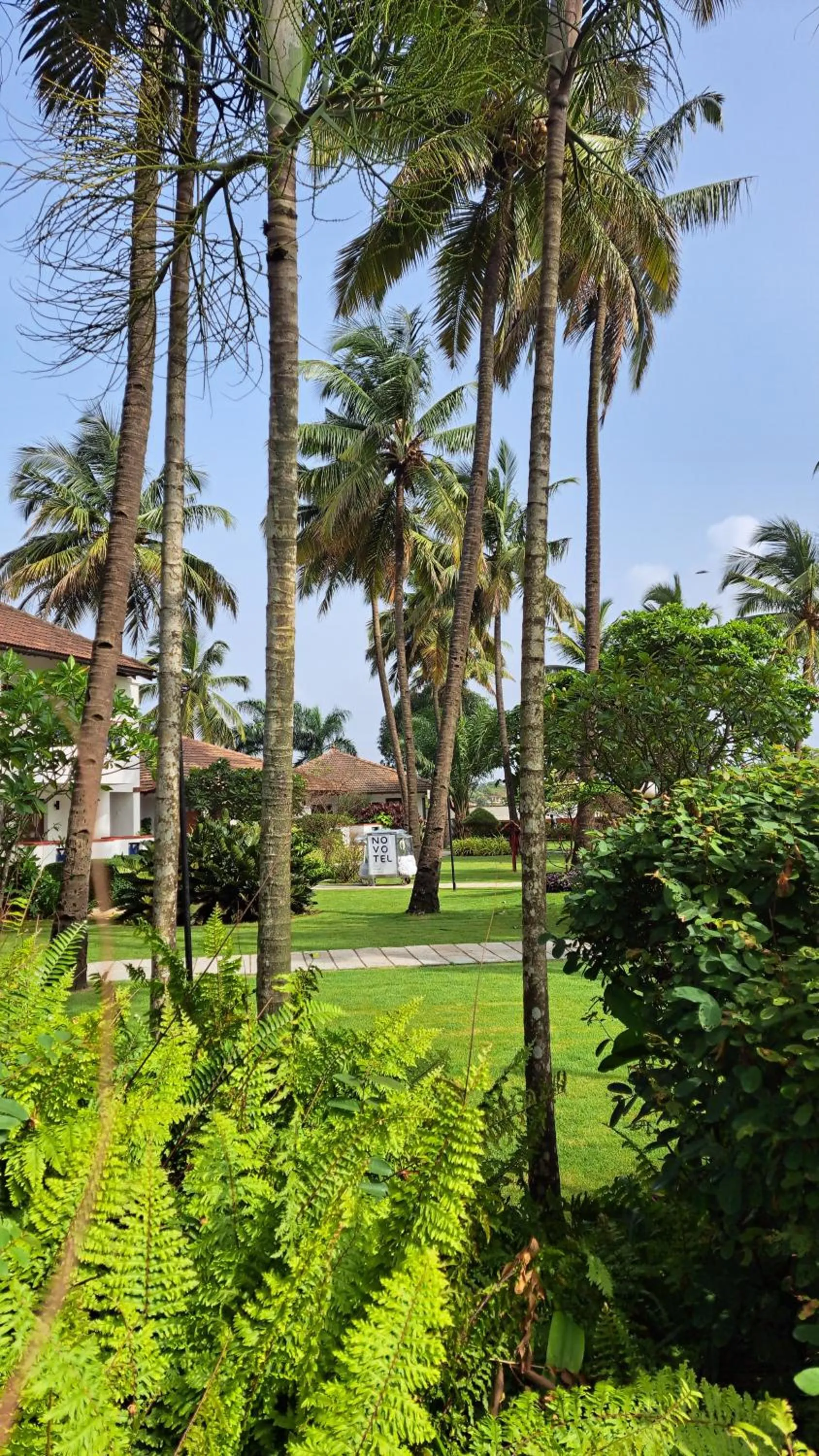 Garden in Novotel Goa Dona Sylvia Resort