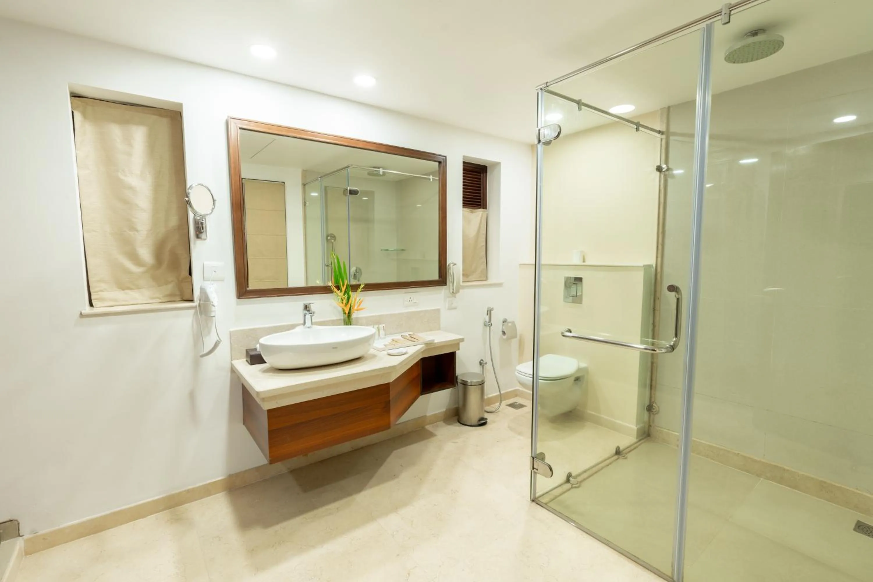 Bathroom in Novotel Goa Dona Sylvia Resort