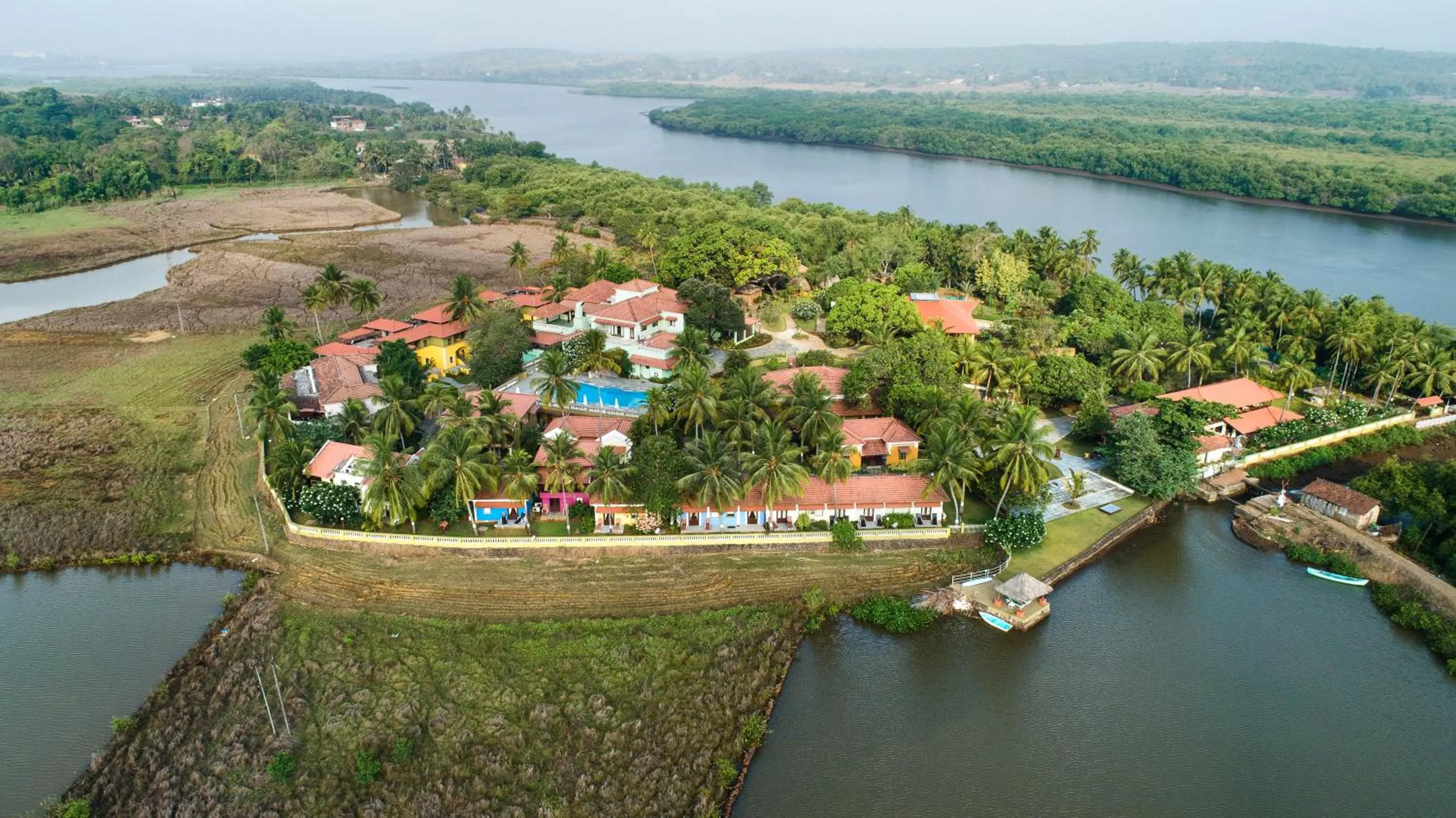 Bird's eye view in Mercure Goa Devaaya Resort