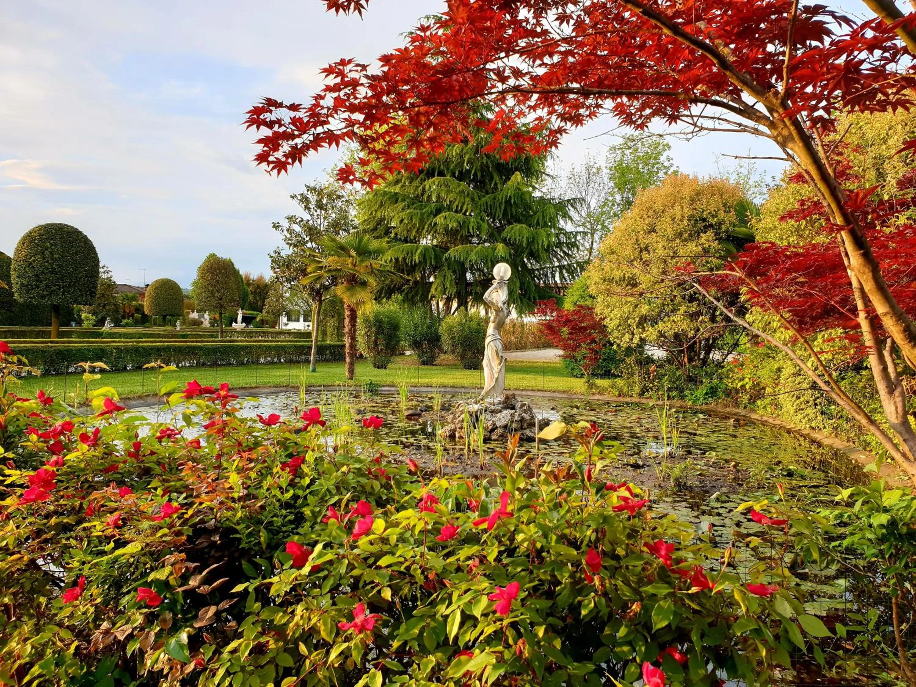Garden view in Villa Serena Agriturismo
