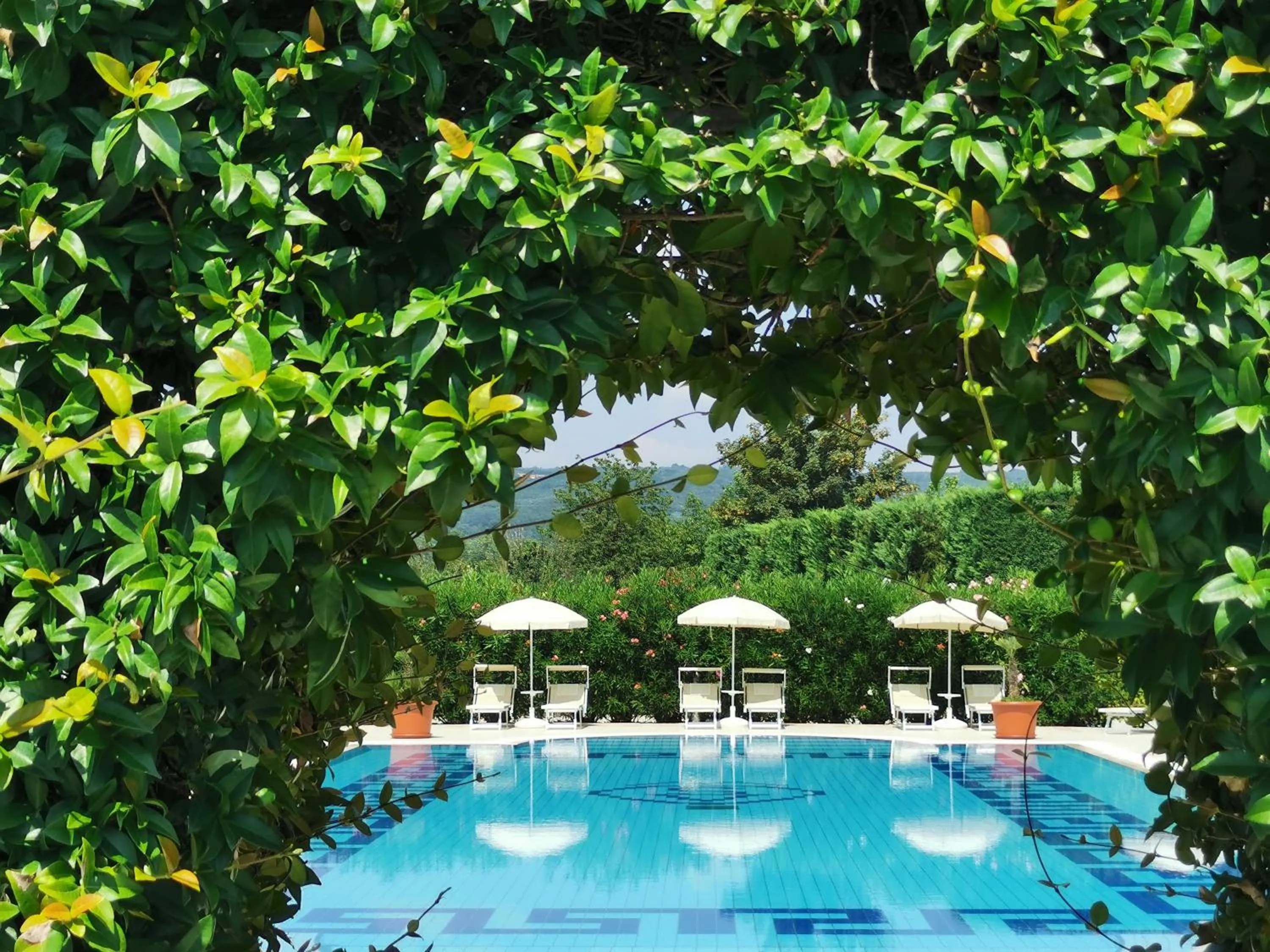 Pool view in Villa Serena Agriturismo