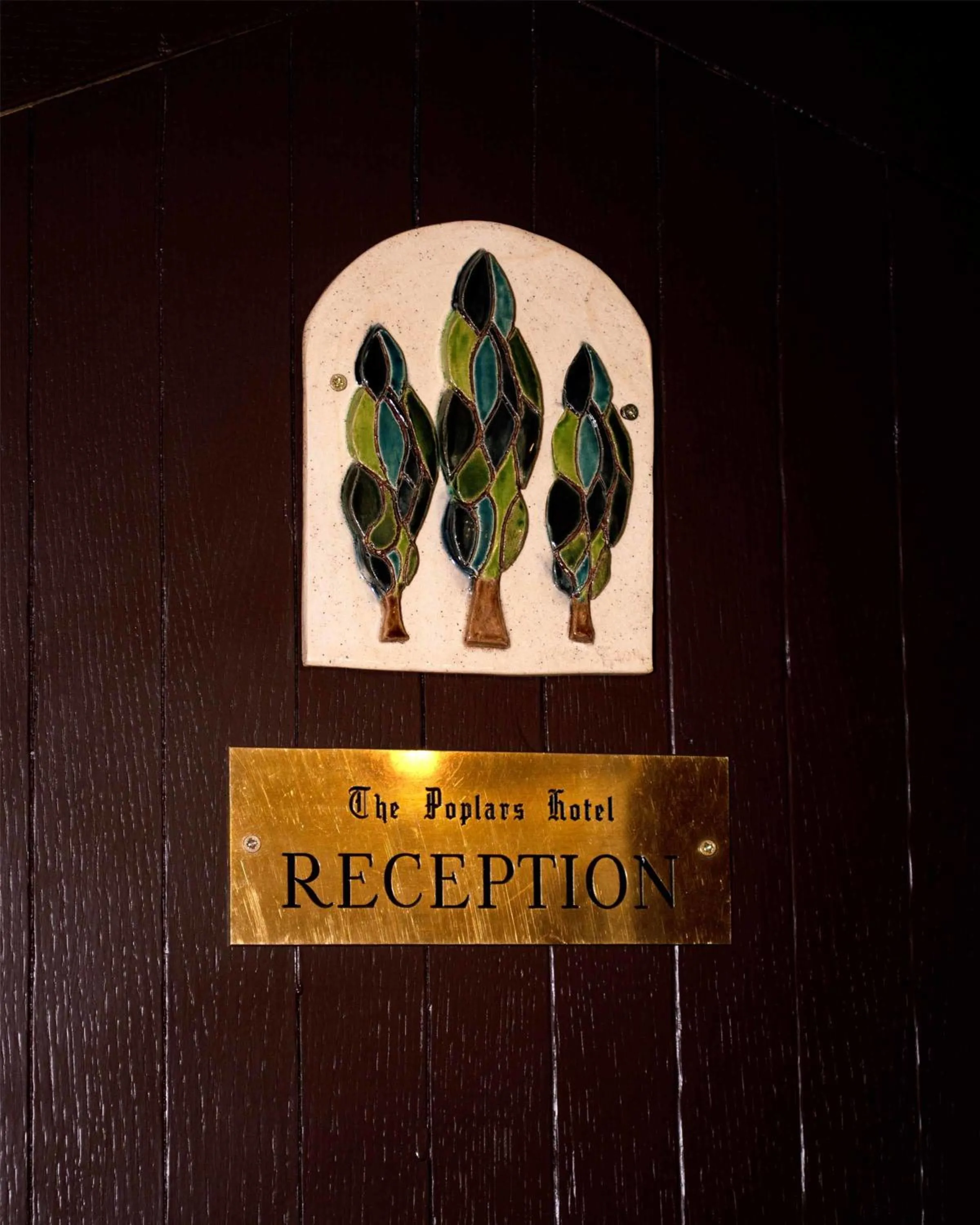 Decorative detail in The Poplars Moulton