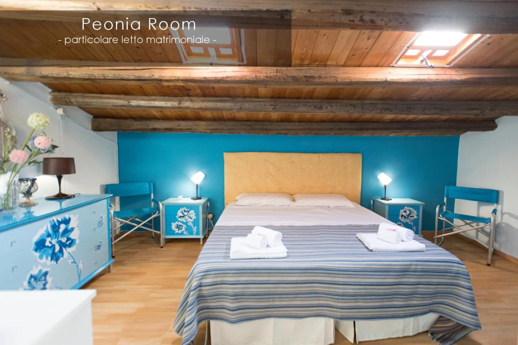 Bed in La Casa del Liberty