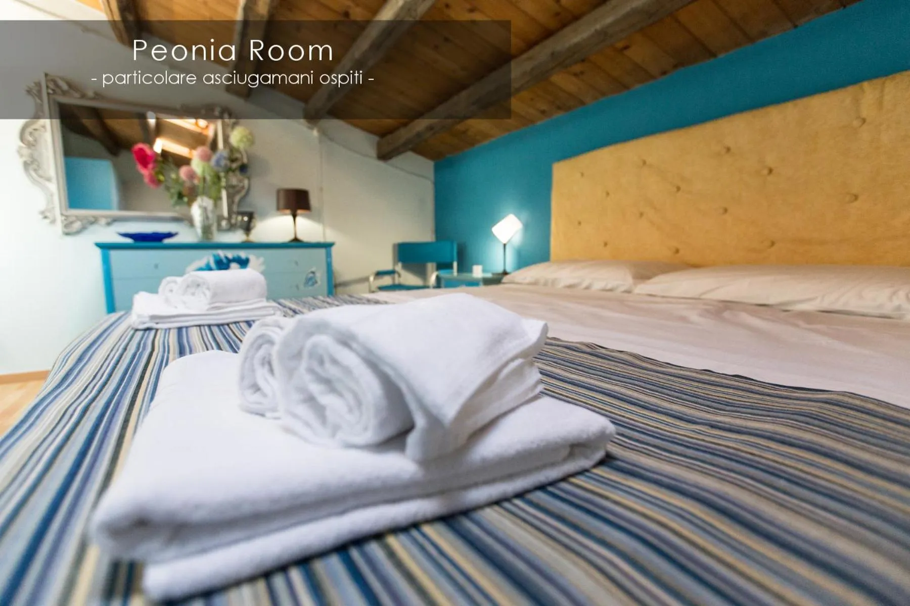 Bed in La Casa del Liberty