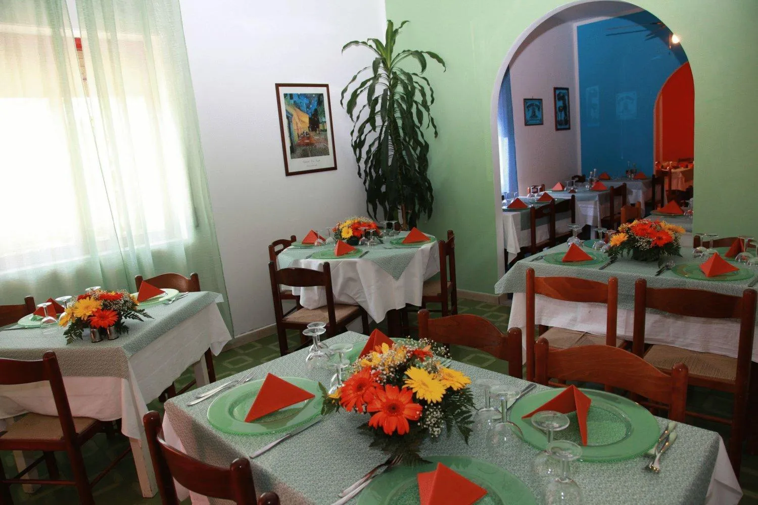 Restaurant/places to eat in Luigiane B&B